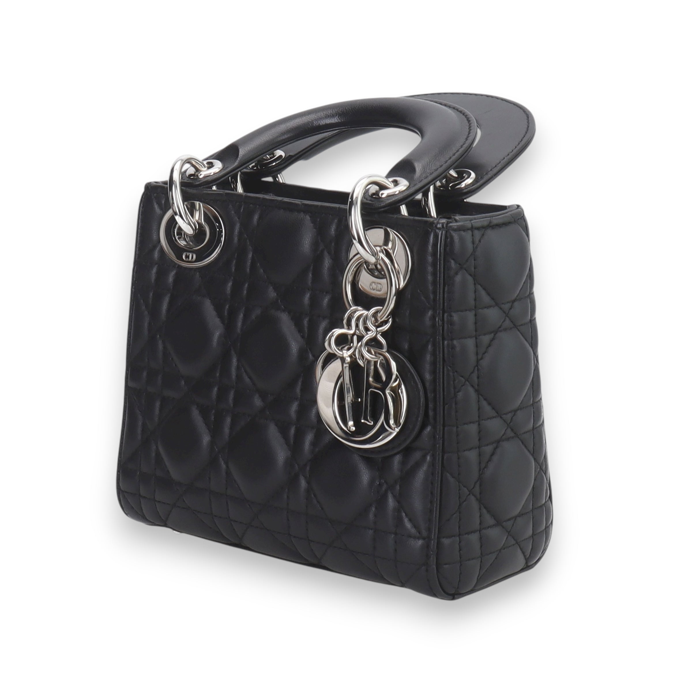 Lady Dior black Mini purse
