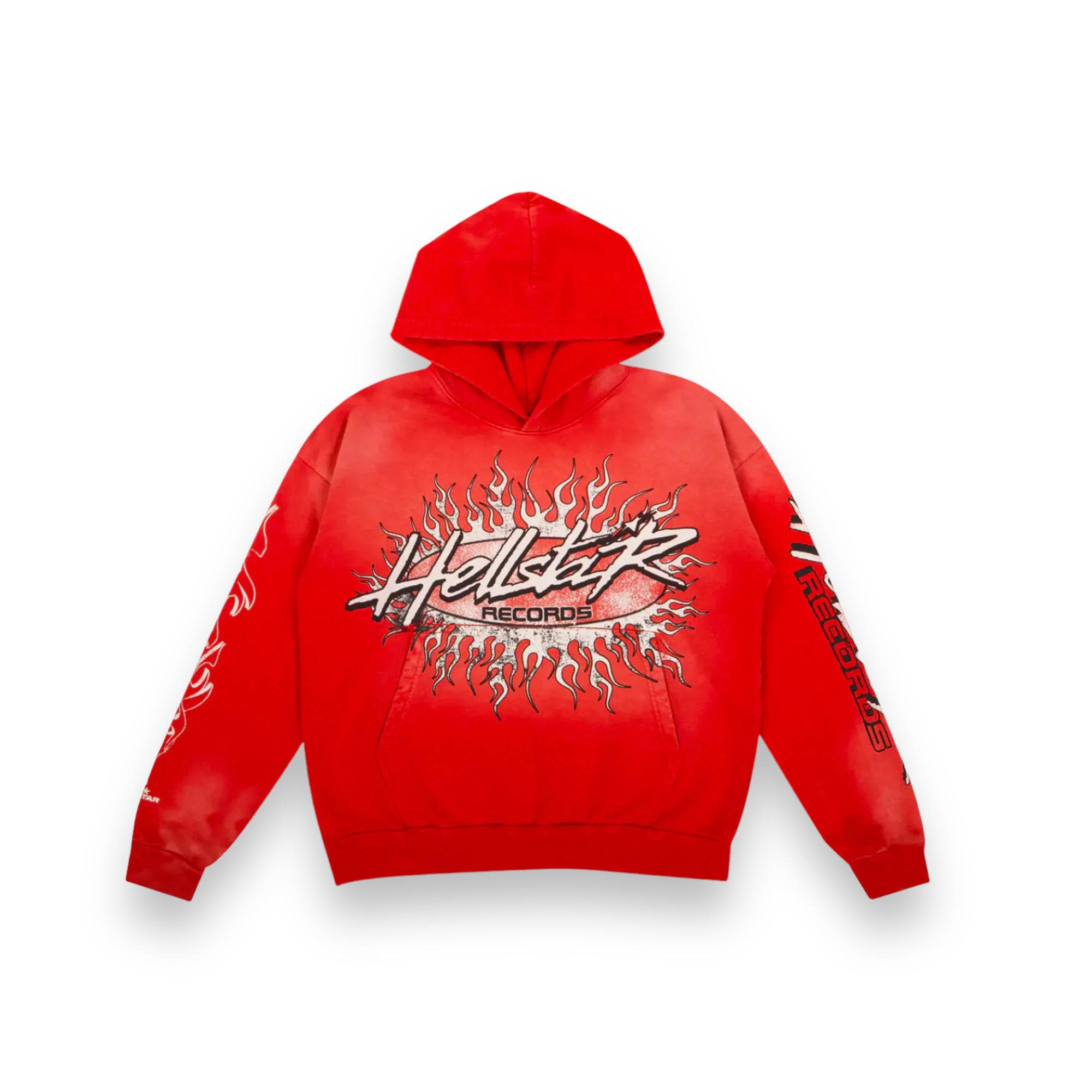 Hellstar Studios Records Hoodie Red