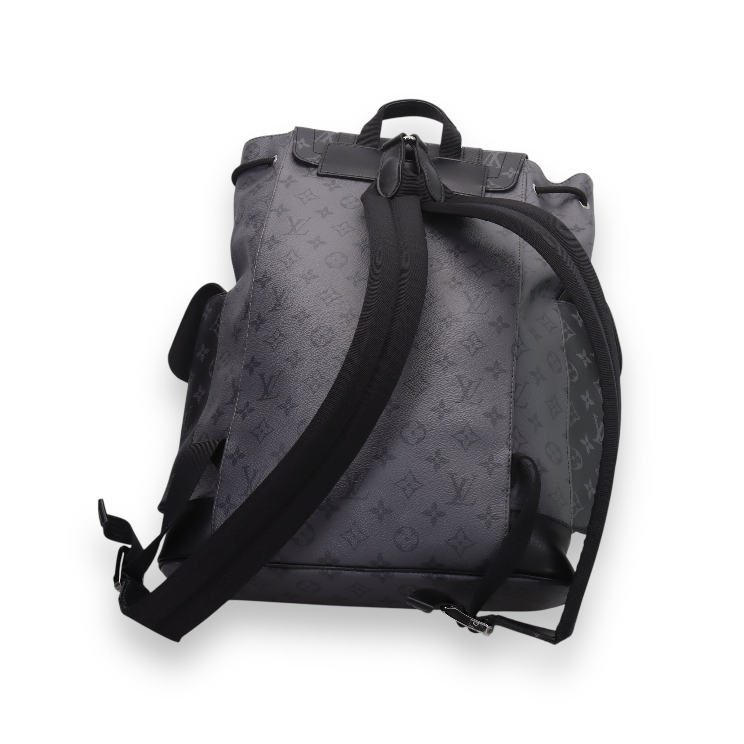LV Black/Grey Christopher Backpack