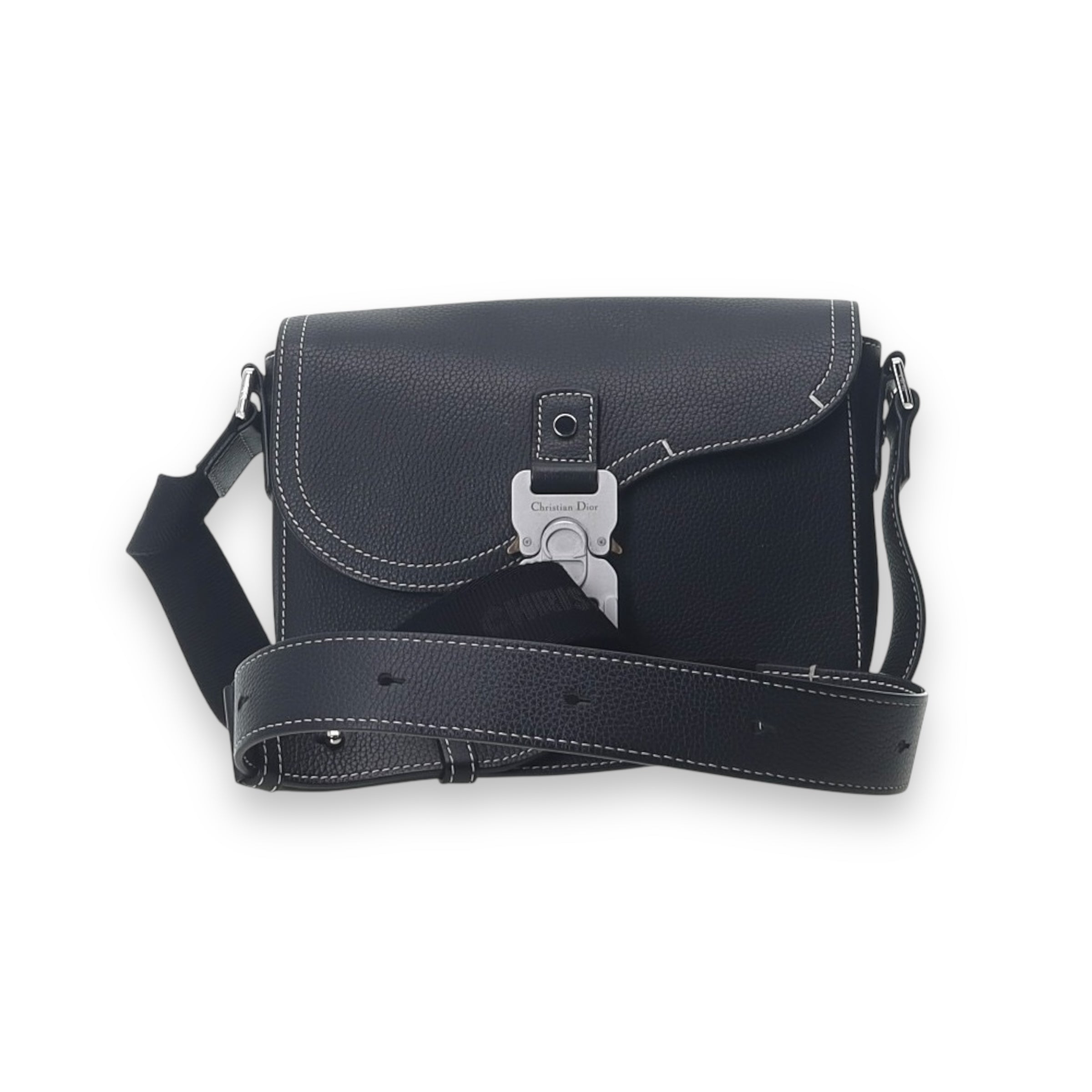 Dior black Saddle Messenger bag