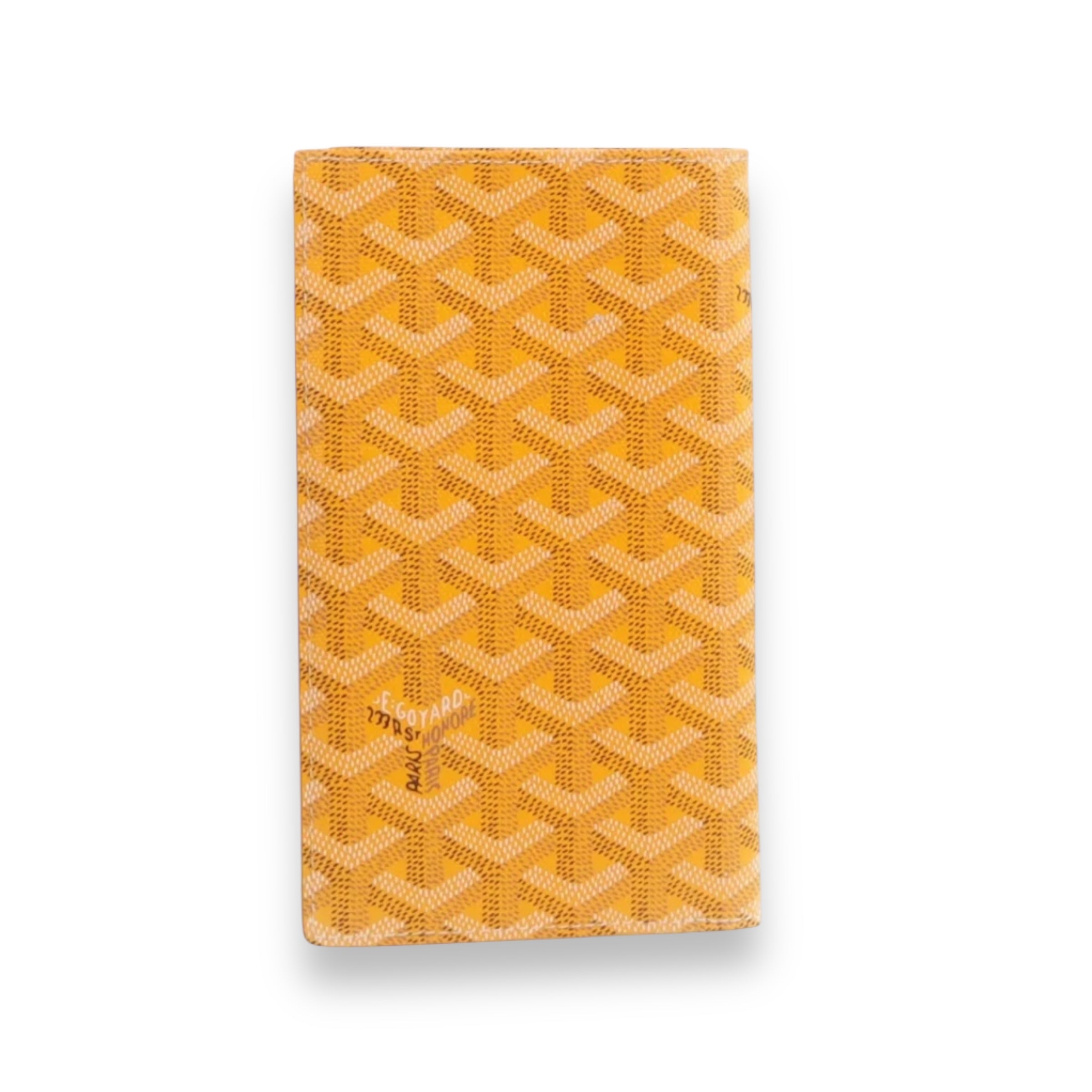 Goyard Long Bi-Fold Wallet Yellow