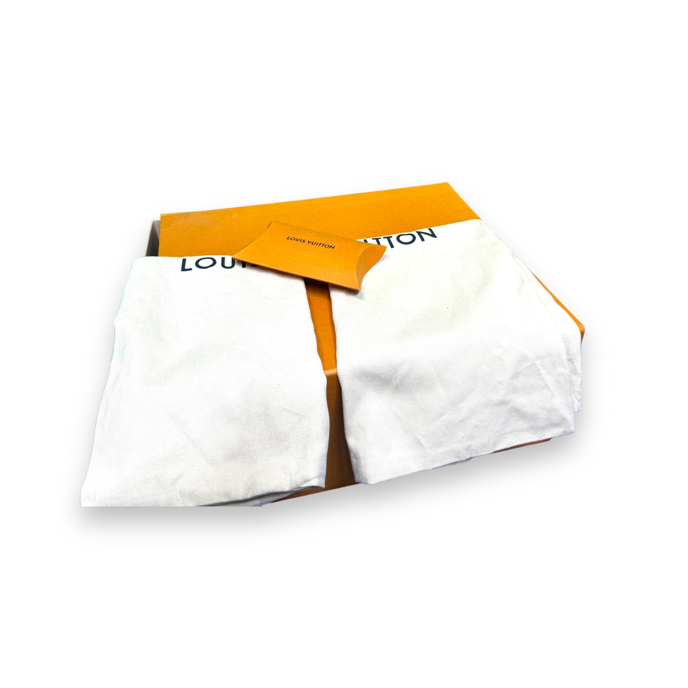 LV white/black trainers