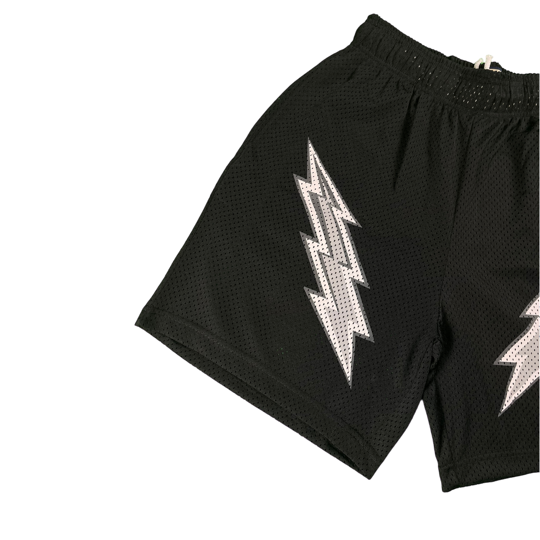 Eric Emanuel Black/White Bolt Shorts