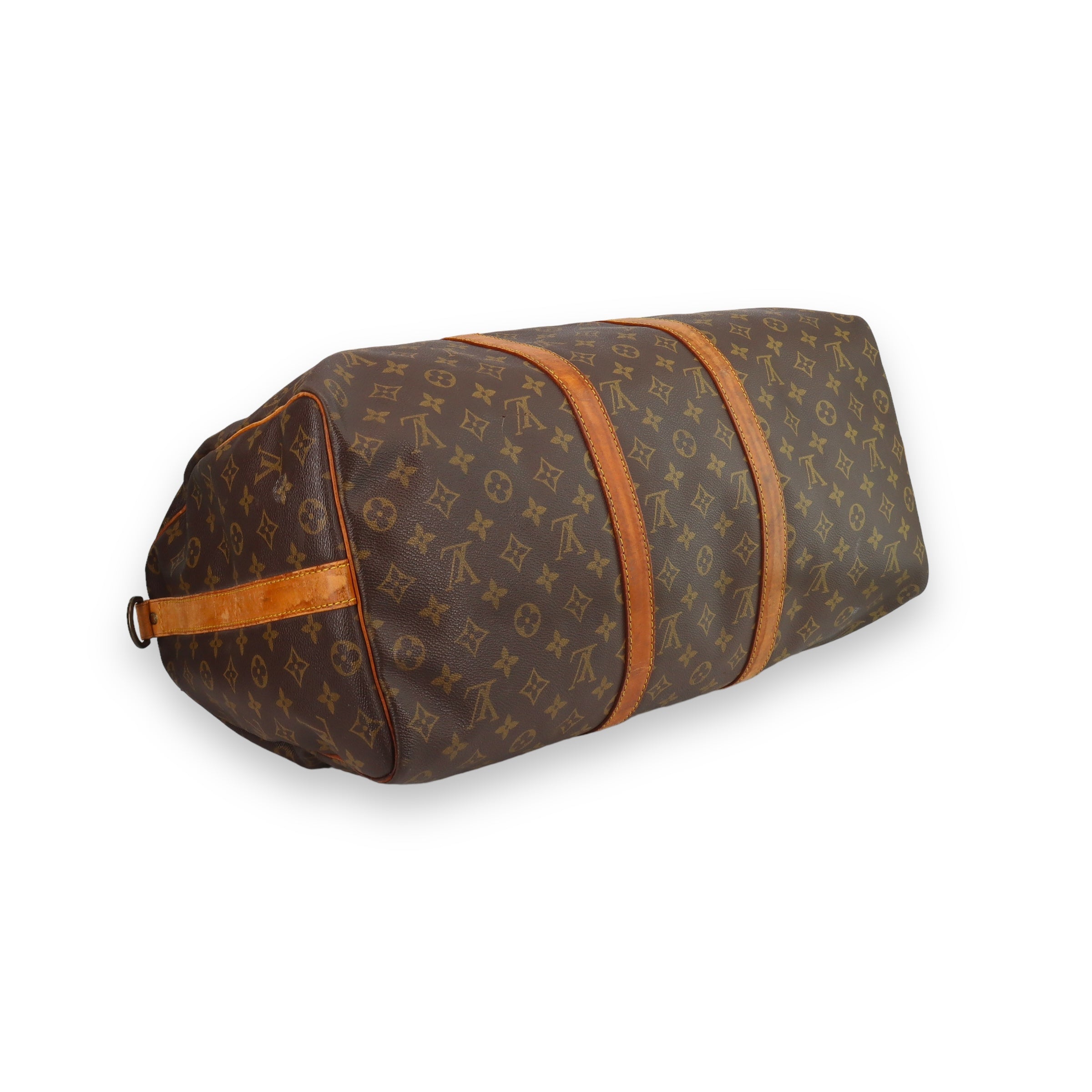 LOUIS VUITTON KEEPALL 50 BROWN DUFFLE BAG