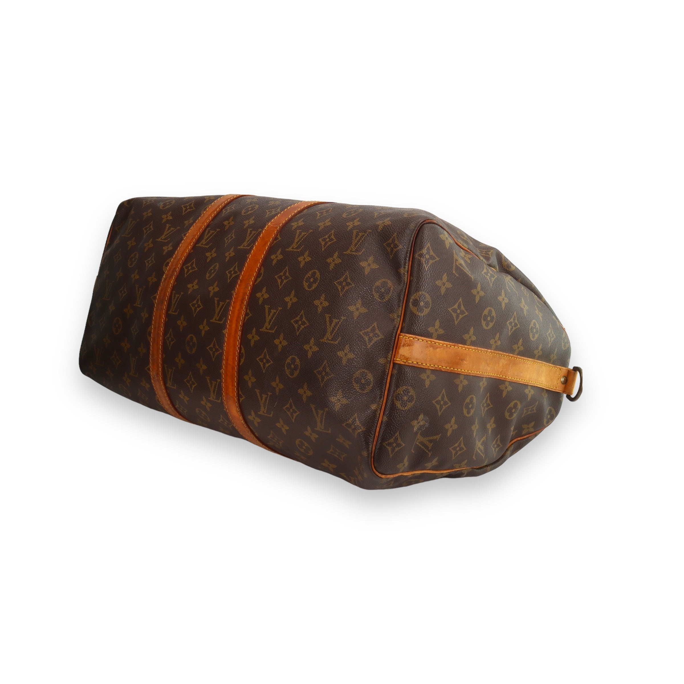 LOUIS VUITTON KEEPALL 50 BROWN DUFFLE BAG