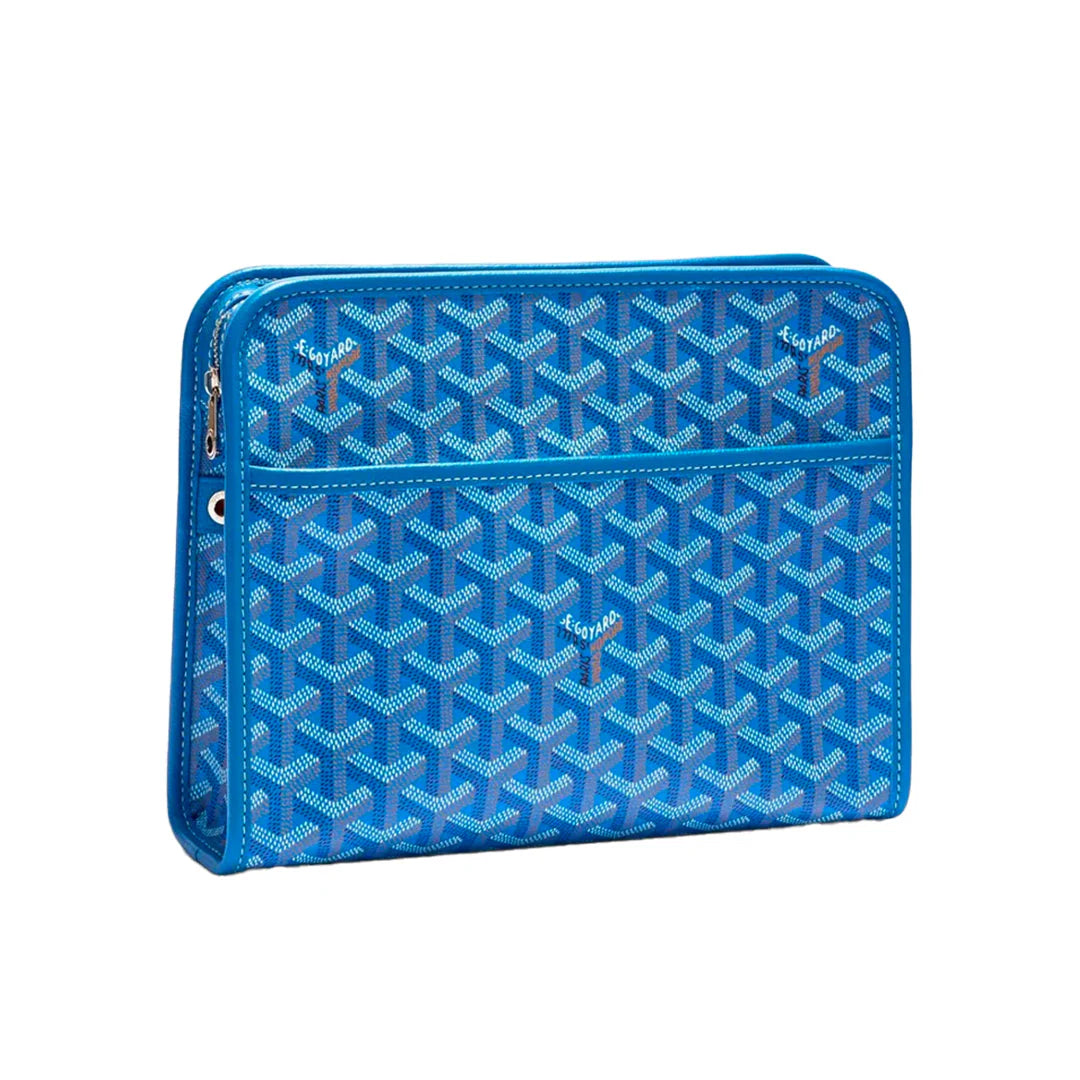 Goyard Blue MM Jouvence Pouch
