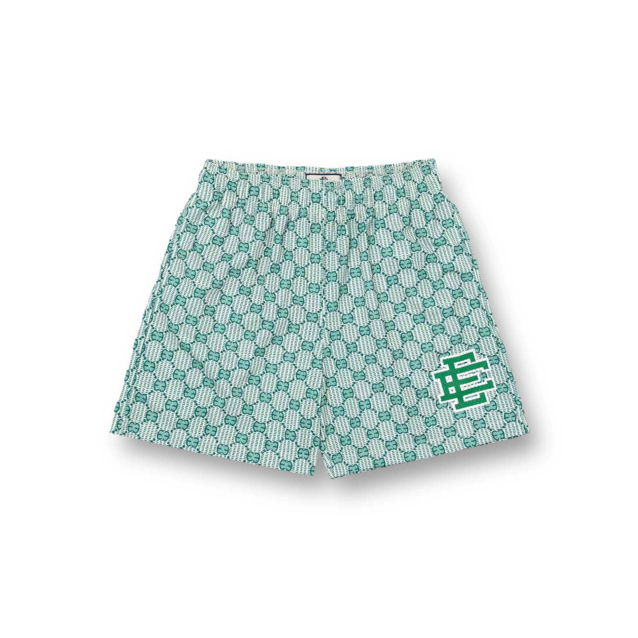 Eric Emanuel GG Green Shorts