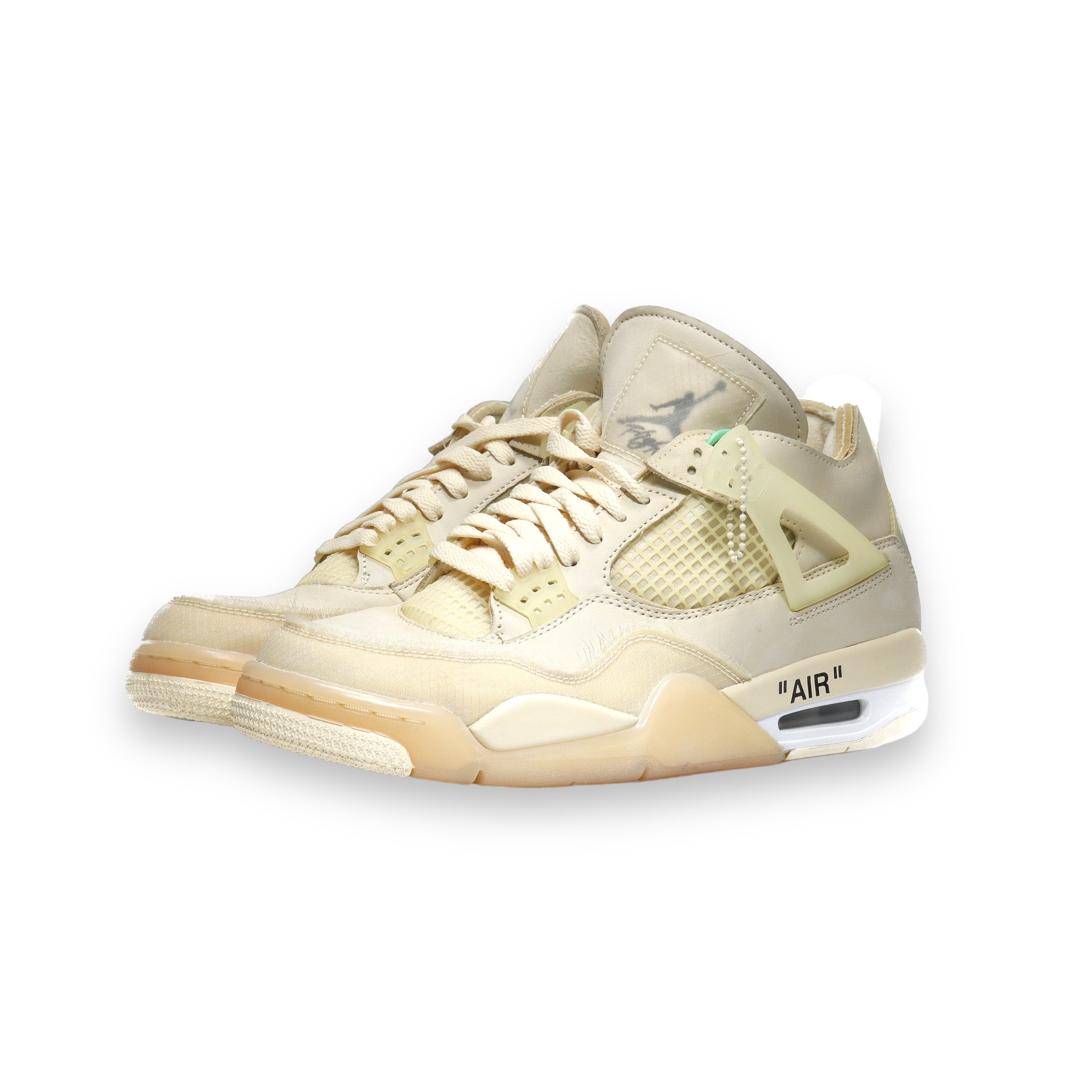 Off White Air Jordan 4 Sail