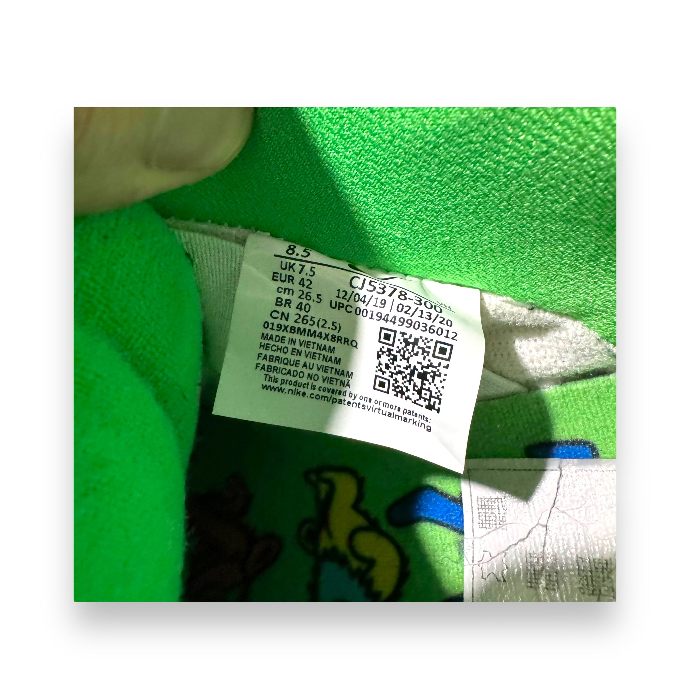 Nike SB Dunk Low Grateful Dead Bears Green
