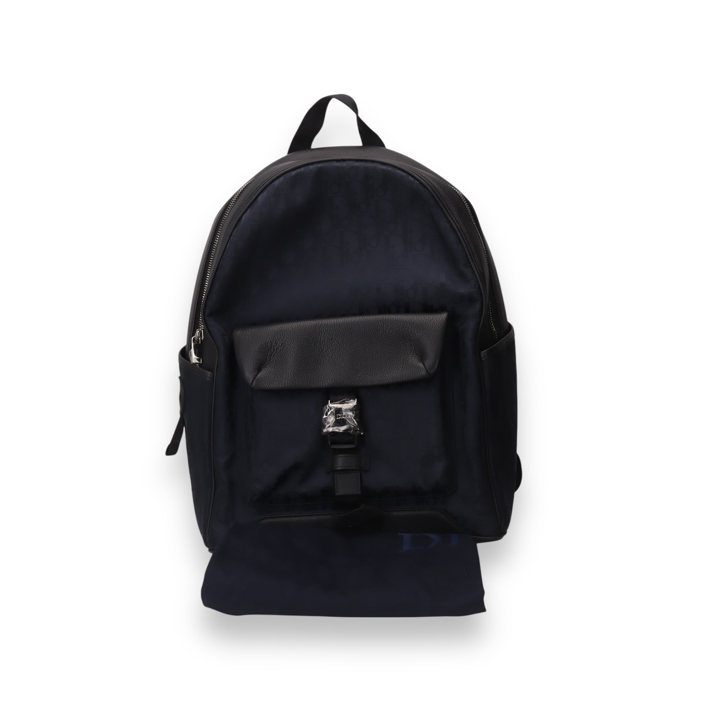Dior black oblique Mirage Explorer Backpack