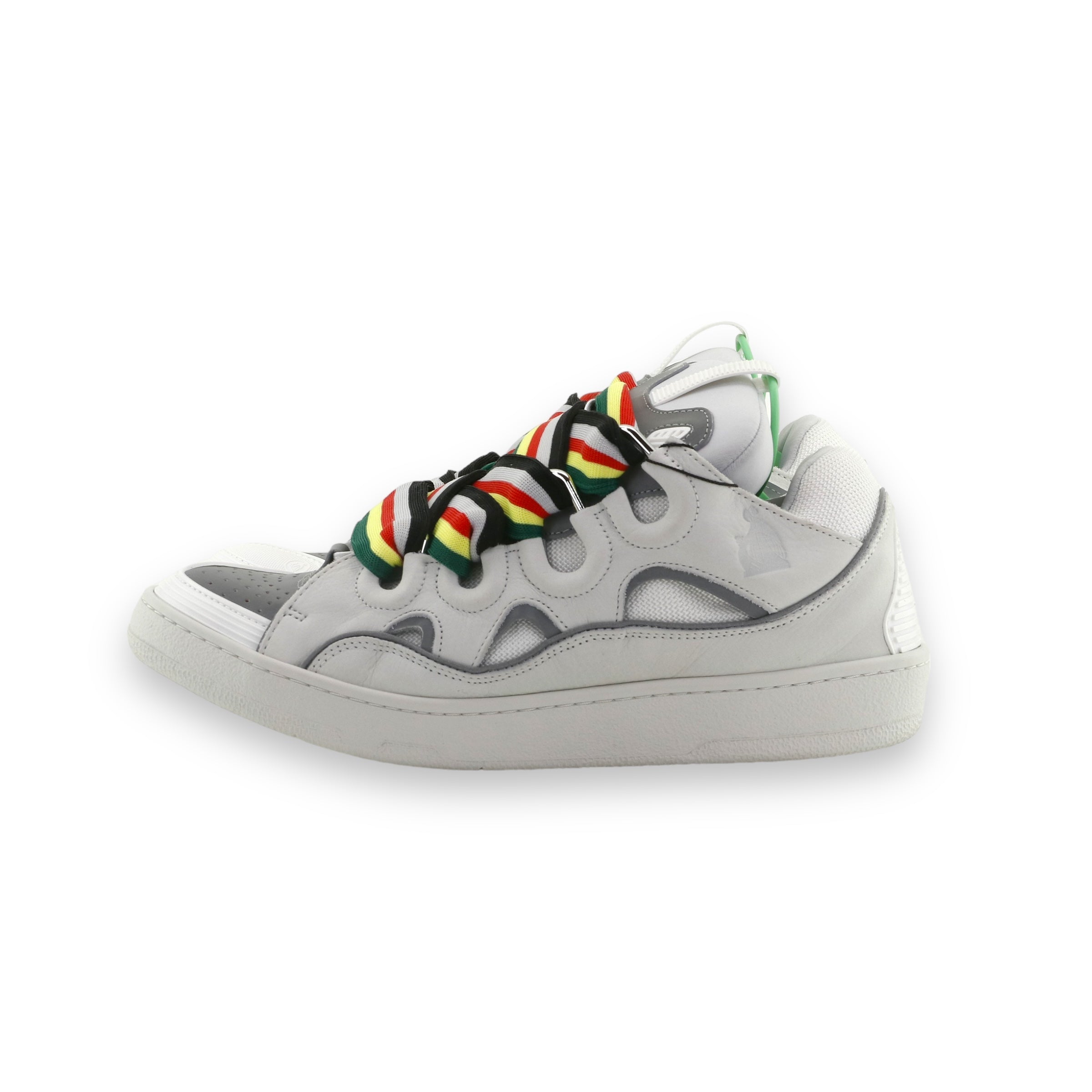 Lanvin Curb White Multi Sneakers