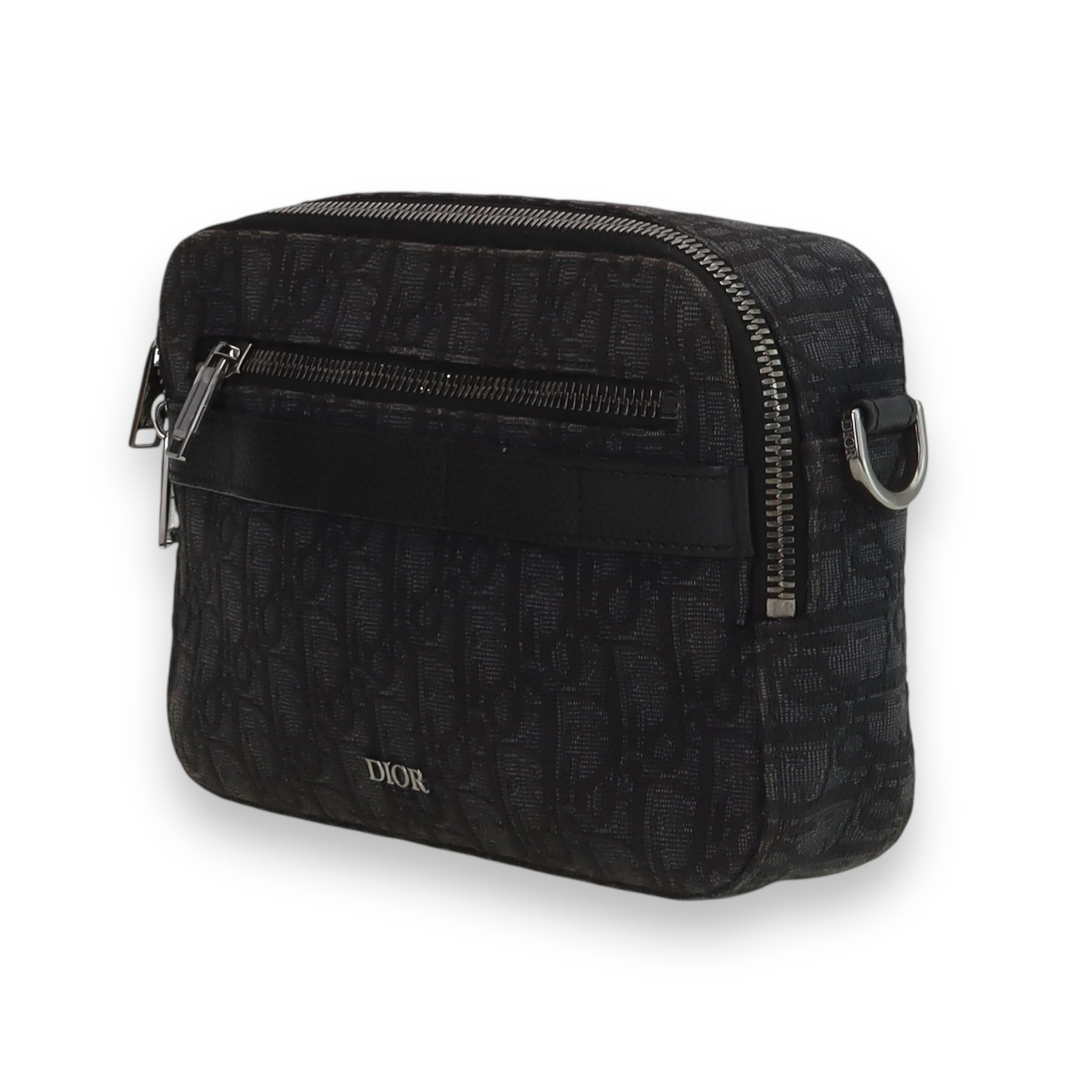 Dior Black Oblique Safari Messenger bag