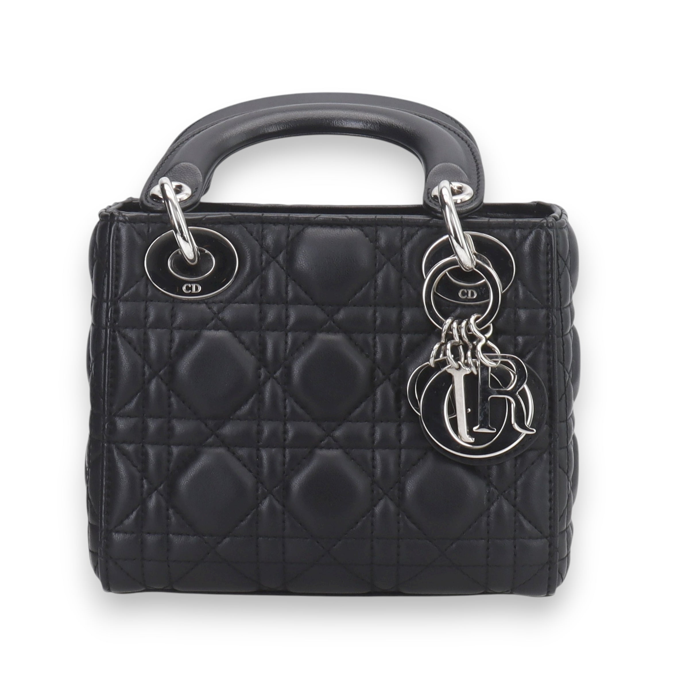 Lady Dior black Mini purse