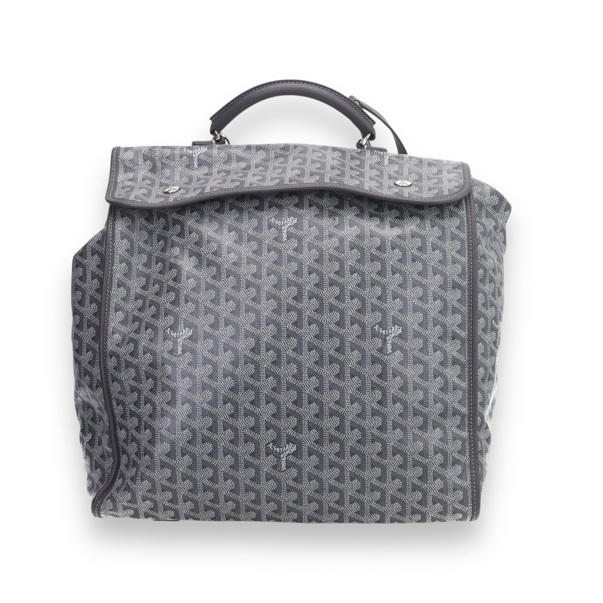 Goyard Grey Ledger backpack