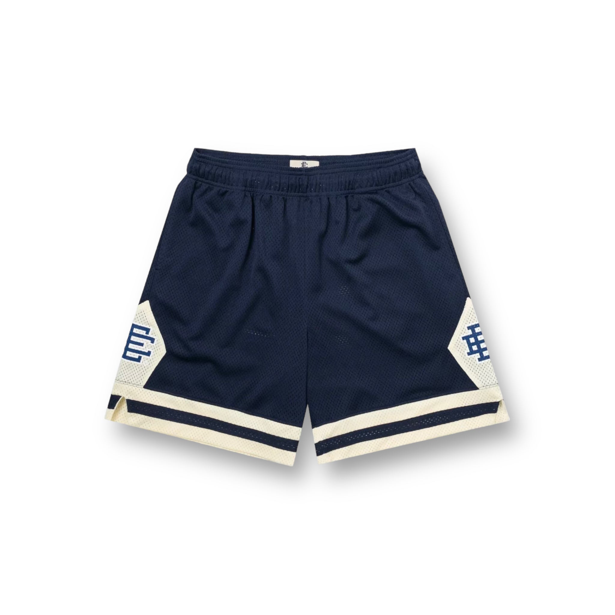 Eric Emanuel Navy/Antique White Shorts