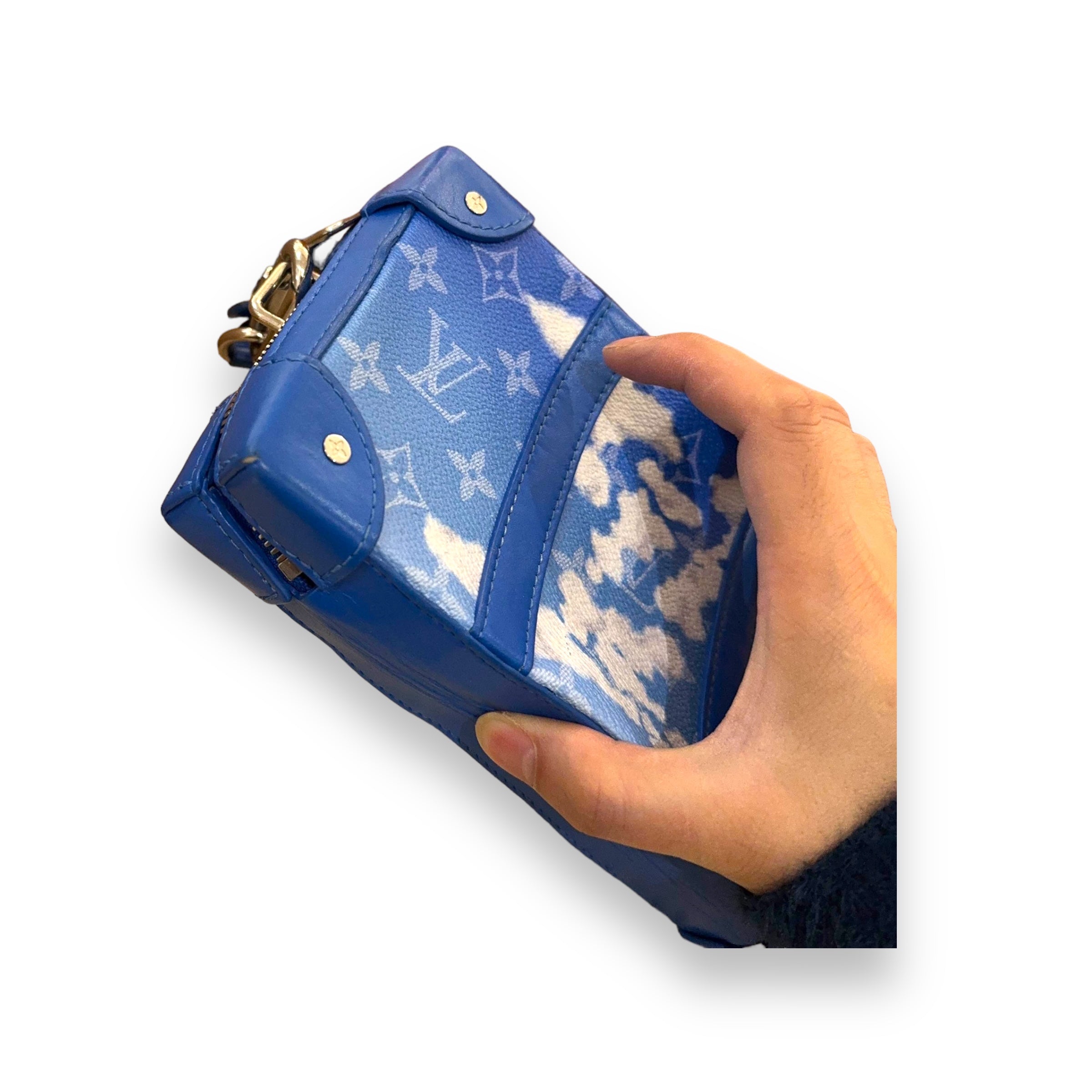 Louis Vuitton Soft Trunk Clouds Monogram Blue