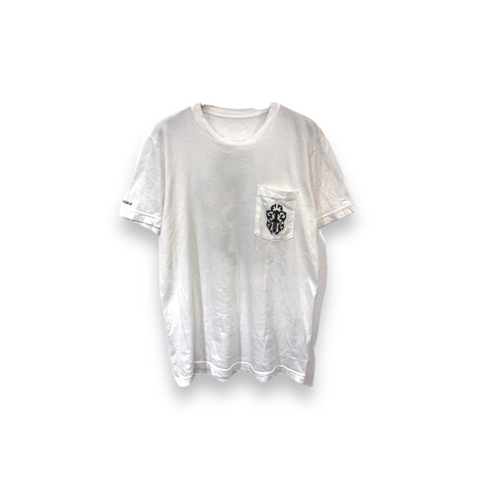 Chrome Hearts Black Sword Icon T-shirt White