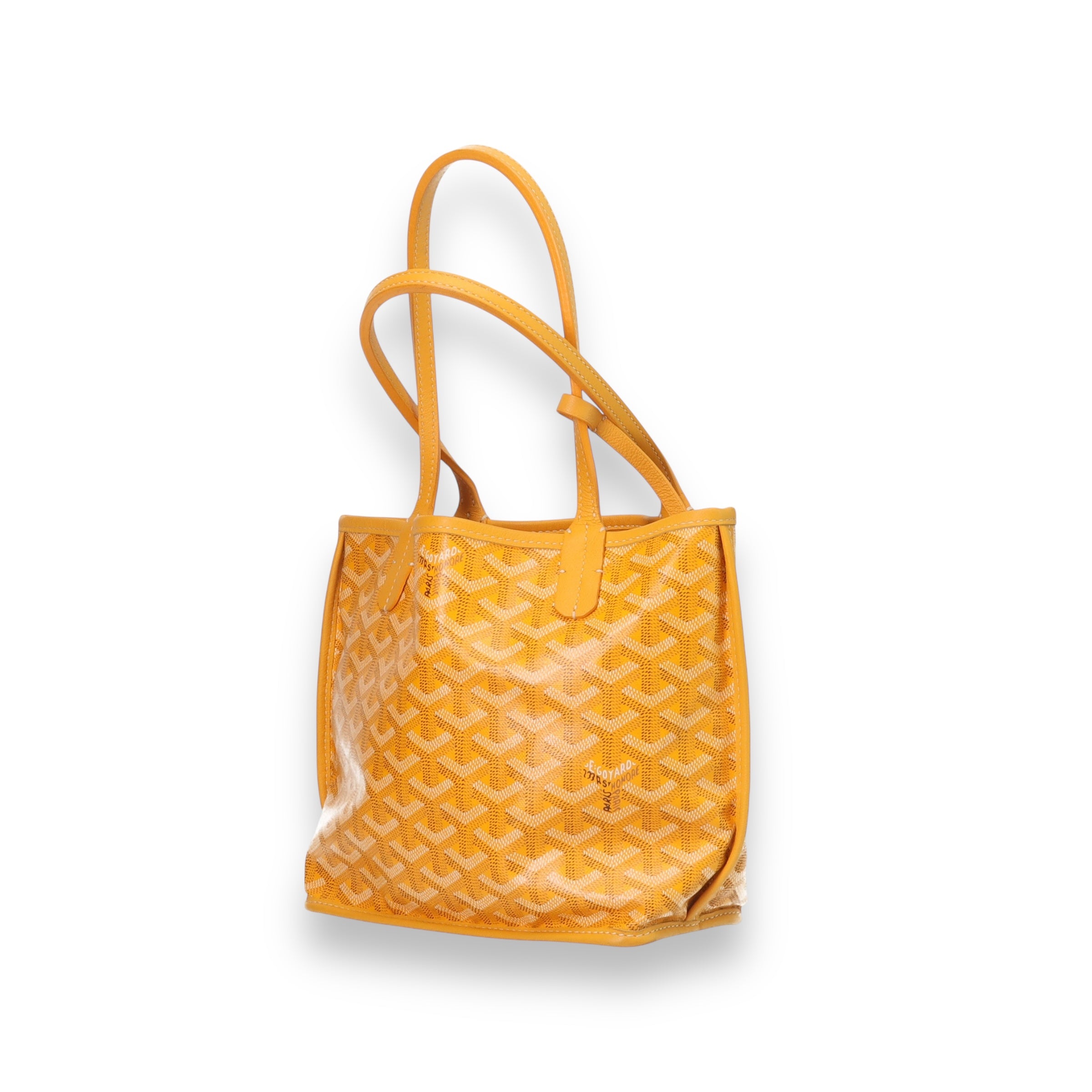Goyard Yellow Mini Anjou Tote