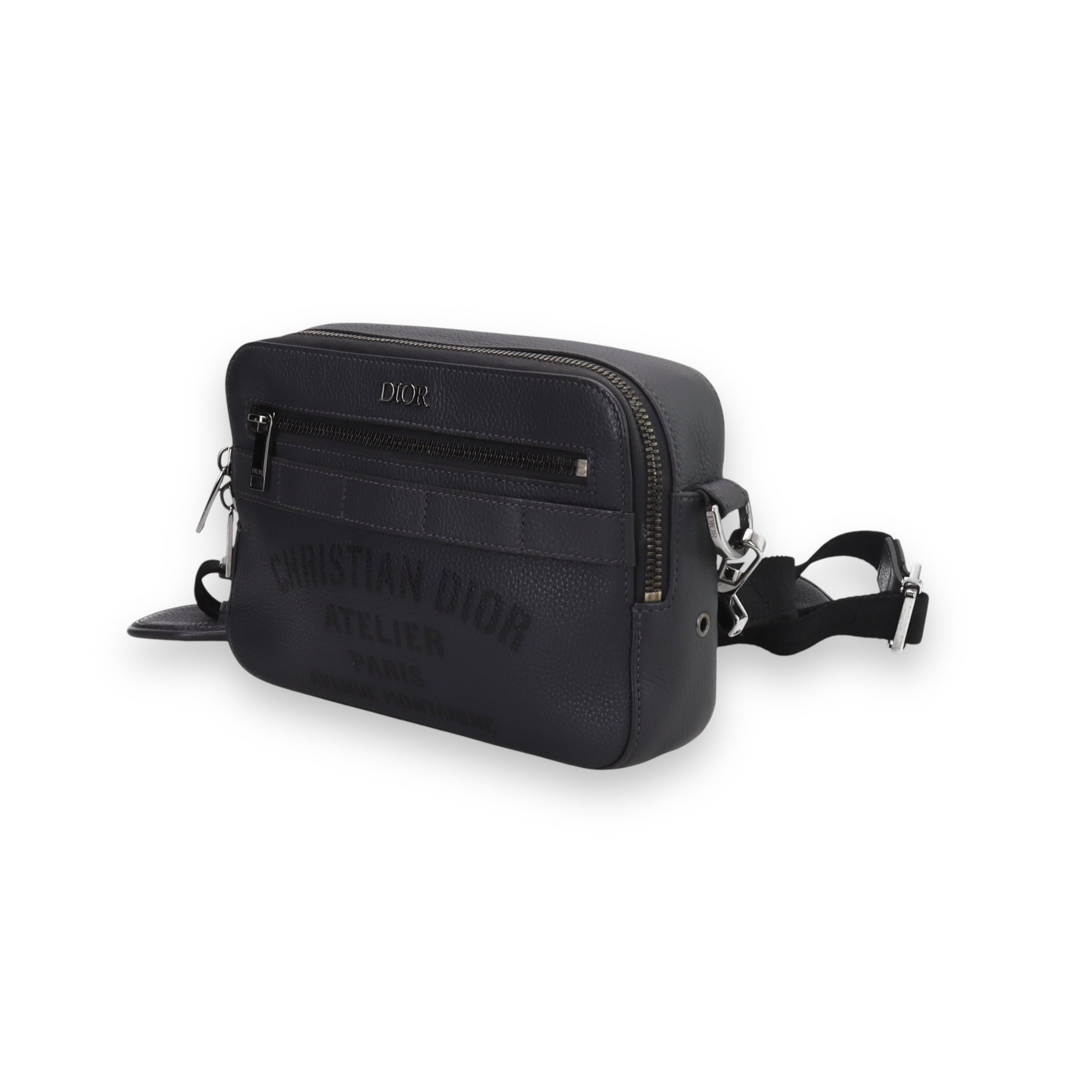 Dior Black Atelier Safari Bag