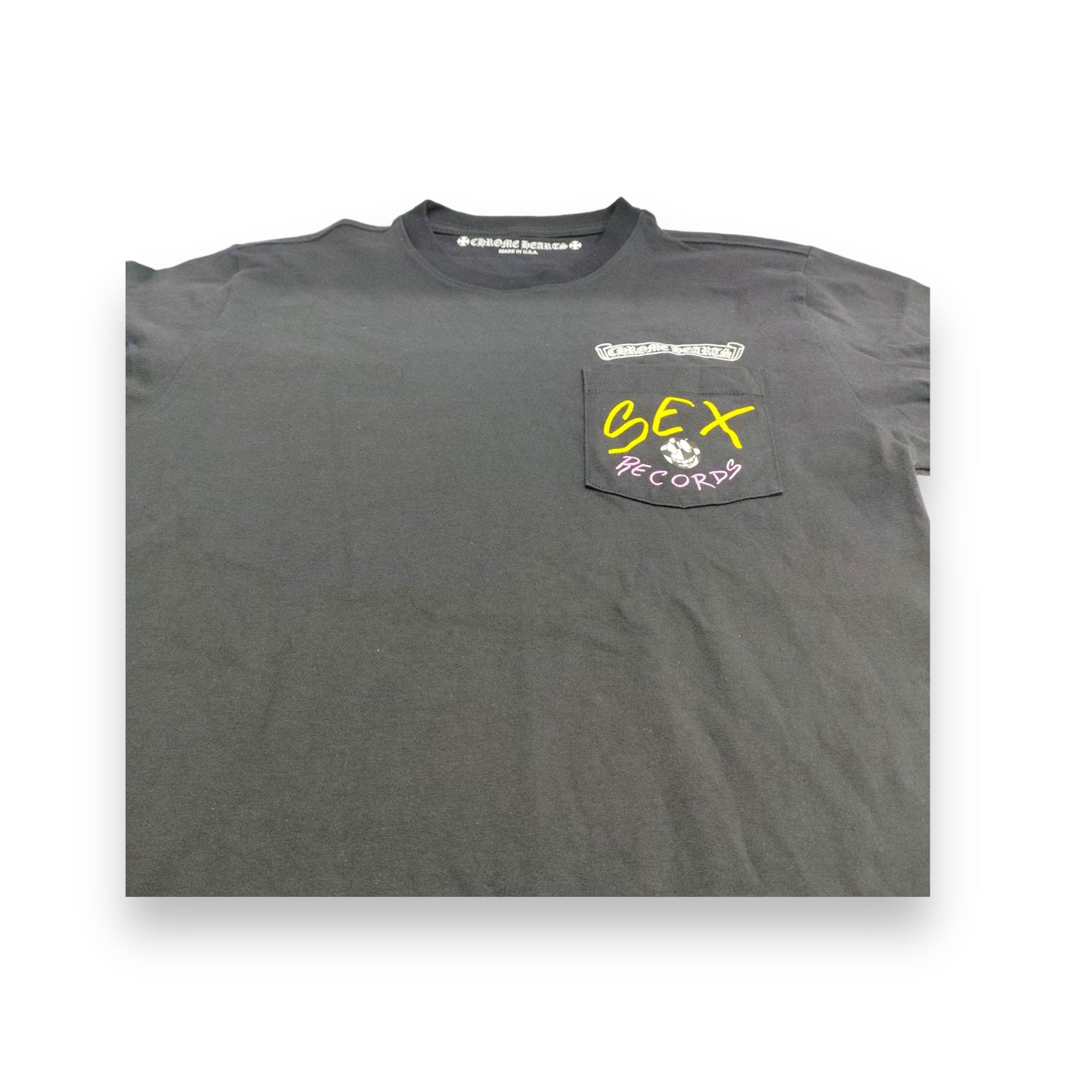 Chrome Hearts Matty Boy Sex Records Long Sleeve T-Shirt Black