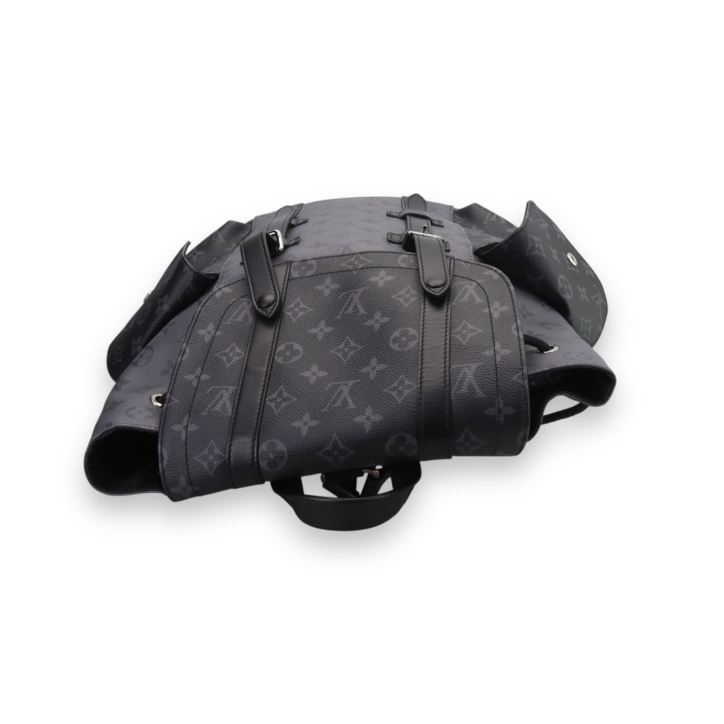 LV Black/Grey Christopher Backpack