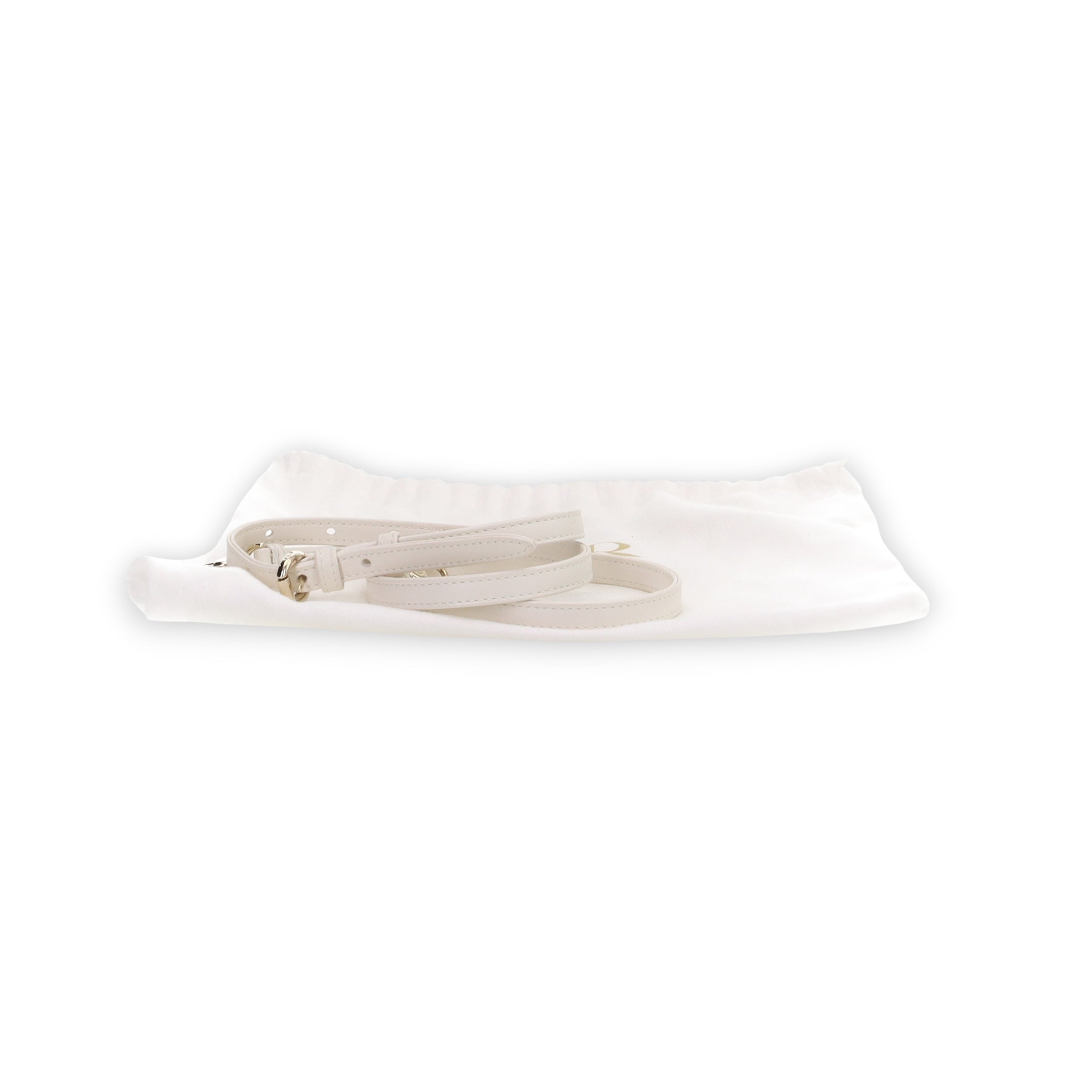 Lady Dior White Micro Purse