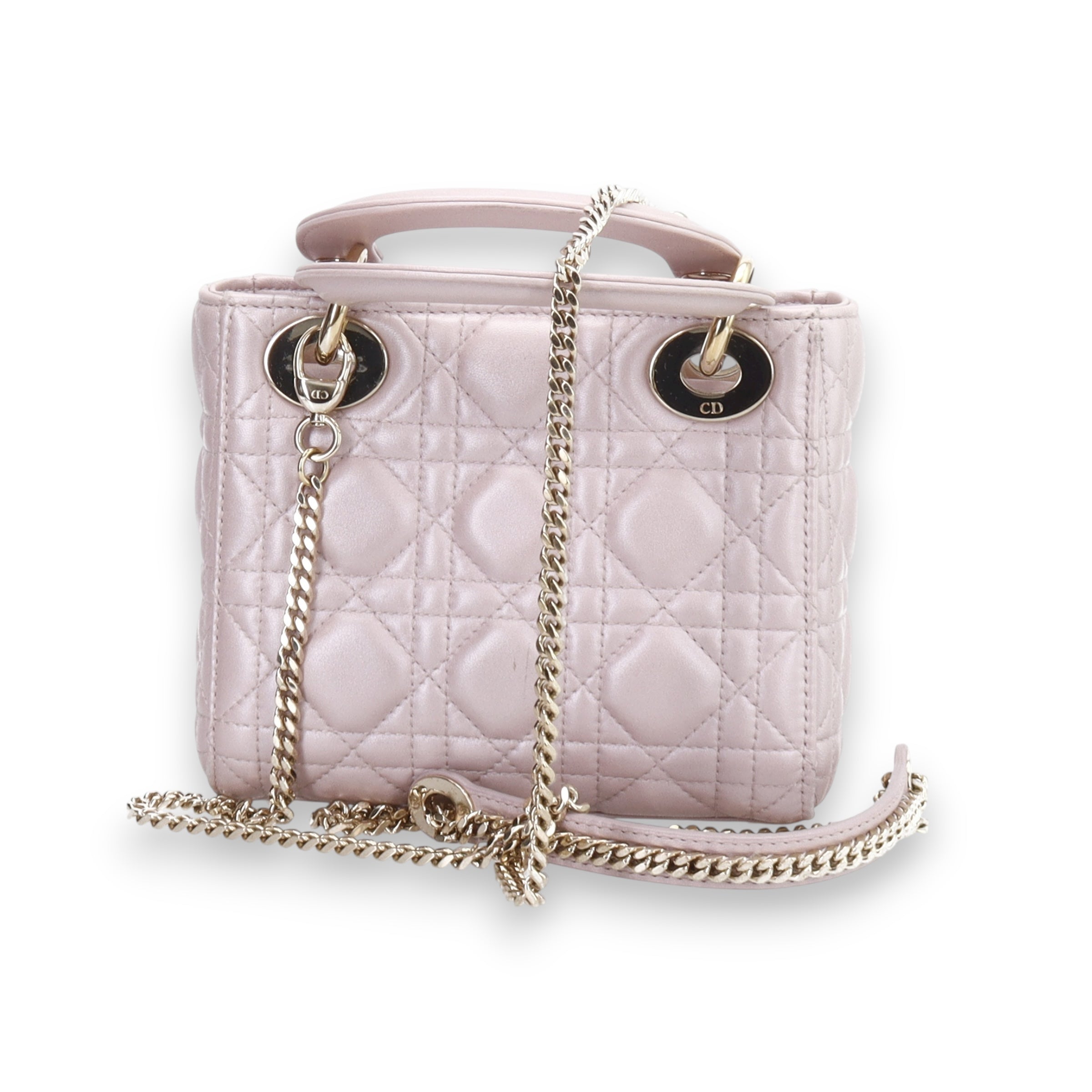Lady Dior Pink Mini Purse