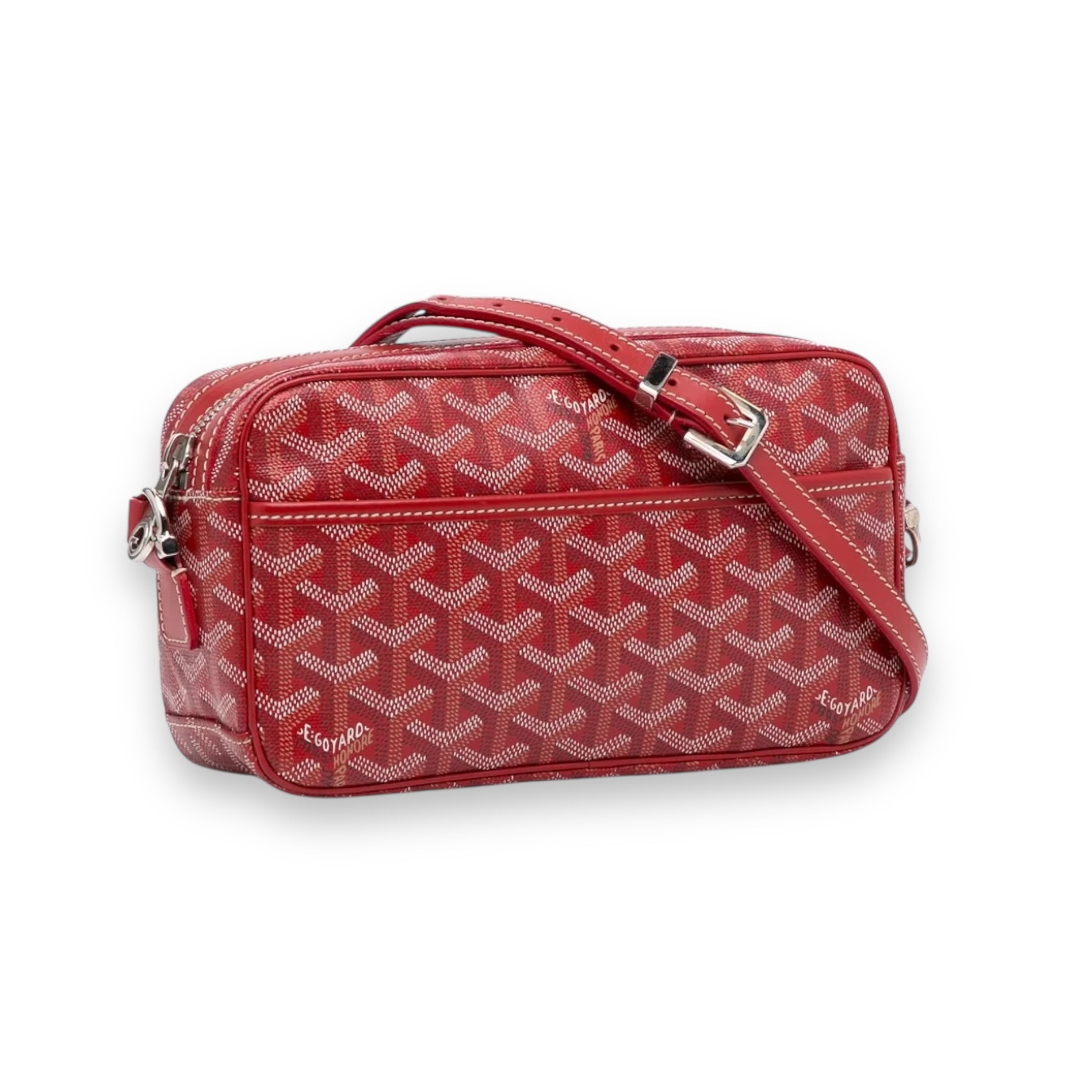 Goyard Red cap vert sidebag