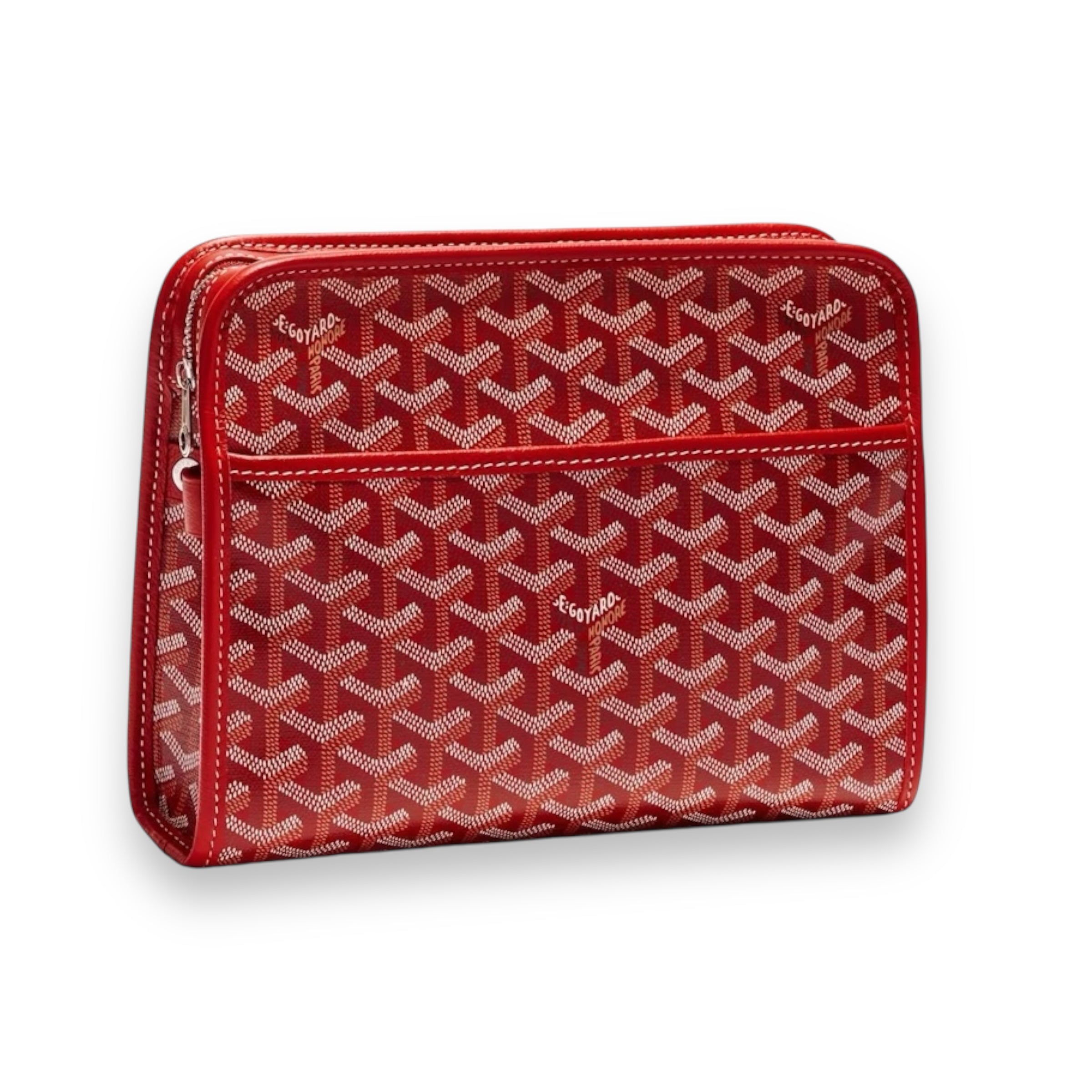 Goyard Red MM Jouvence Pouch