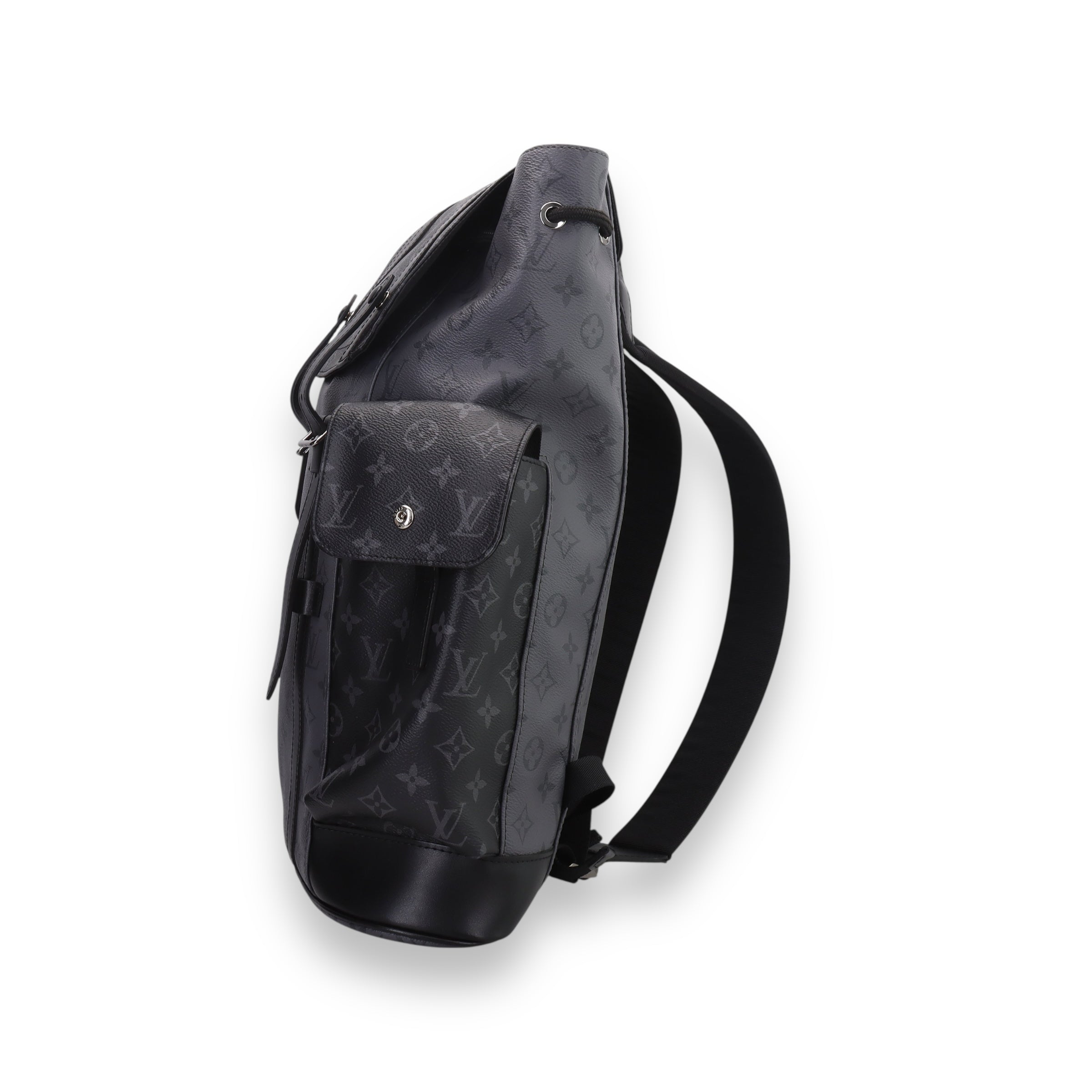 LV Black/Grey Christopher Backpack