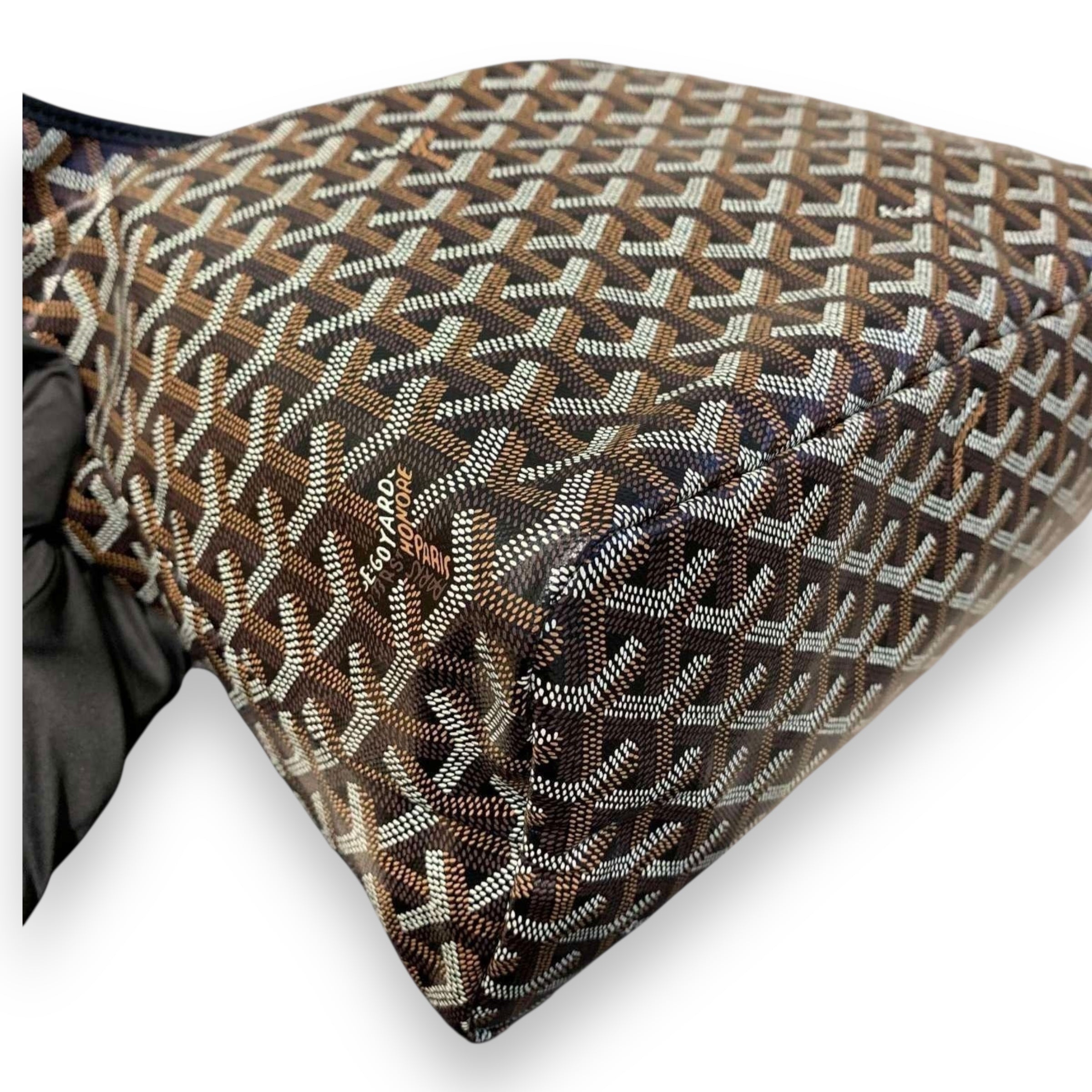 Goyard black Hobo Tote bag