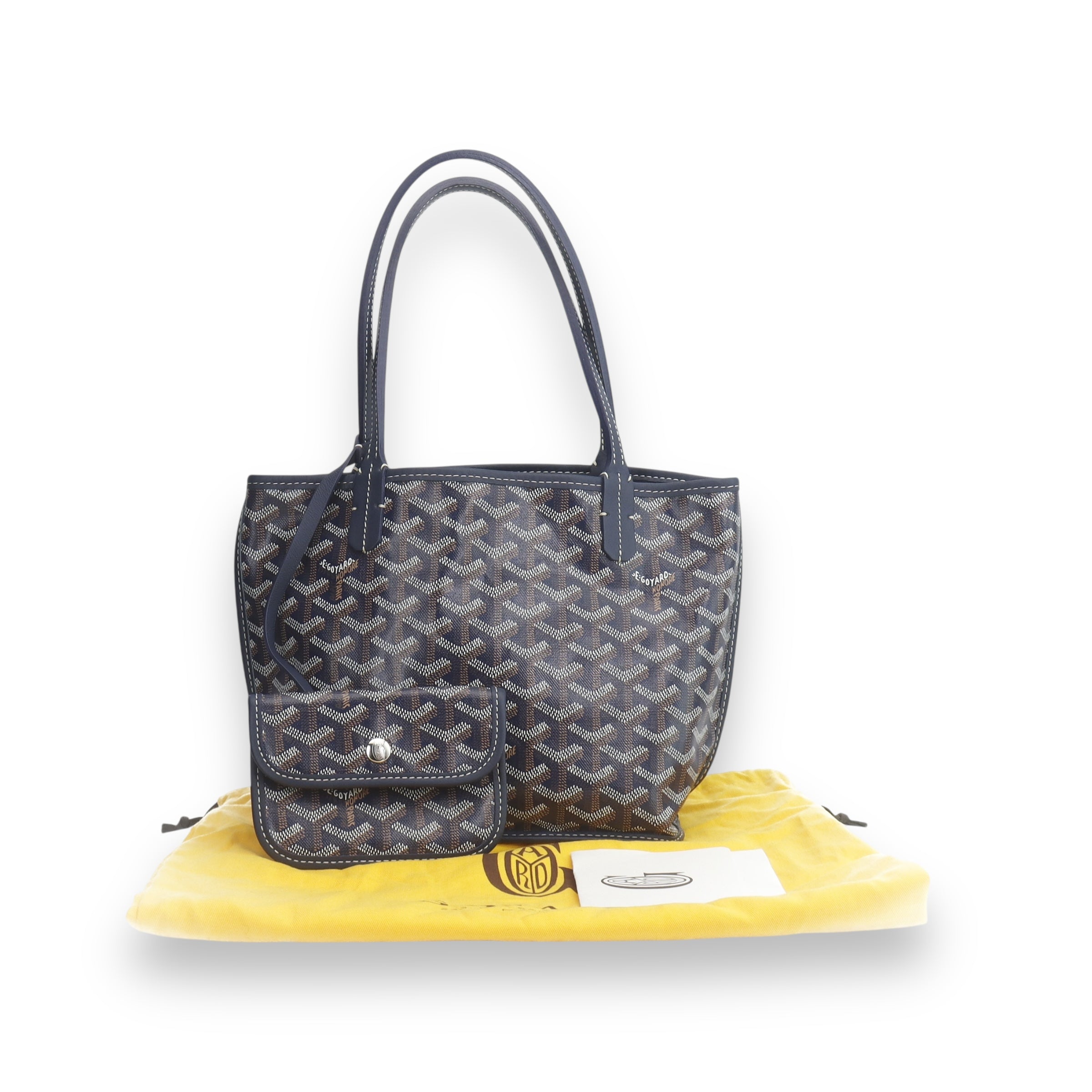 Goyard Navy blue mini Anjou