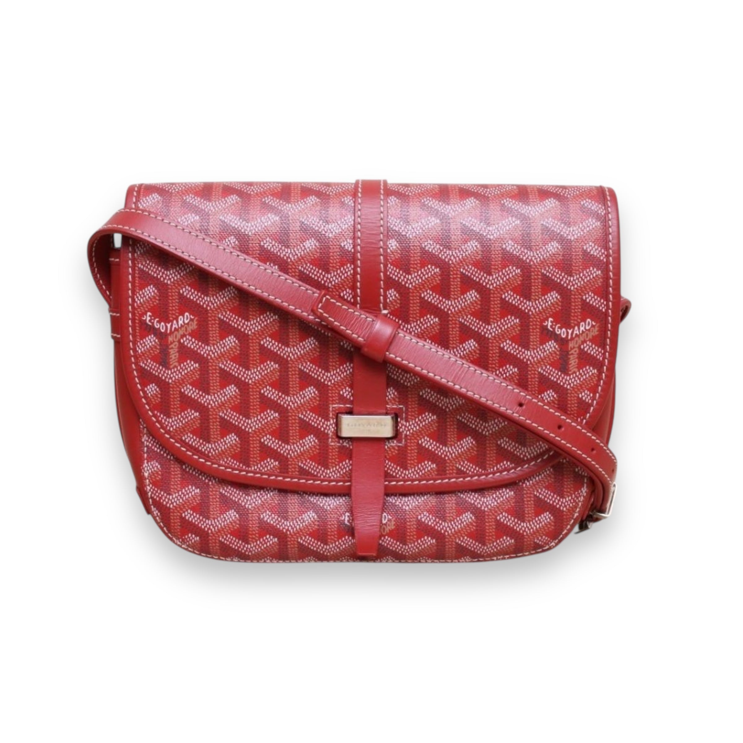 Goyard Red Belvedere PM