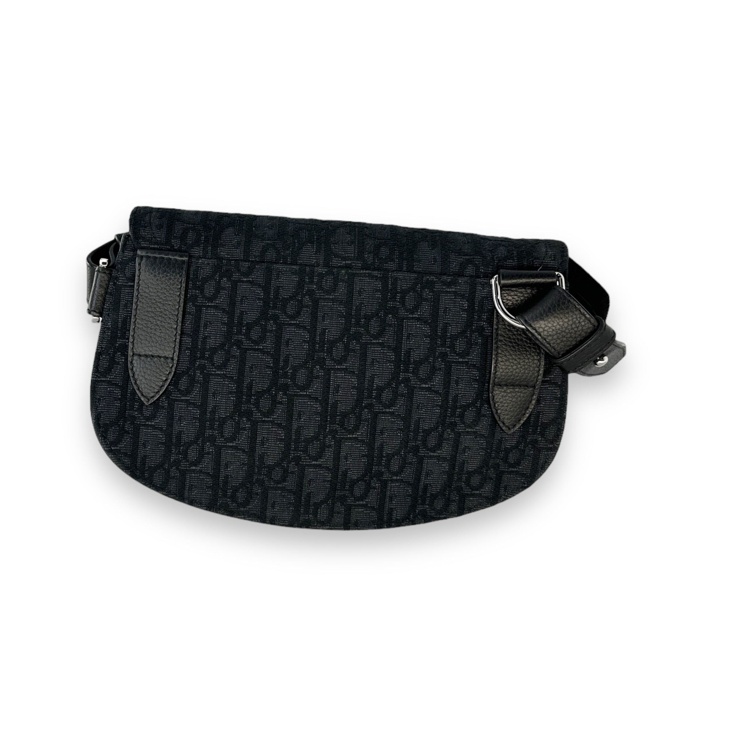 DIOR OBLIQUE JAQUARD MESSENGER SADDLE POUCH