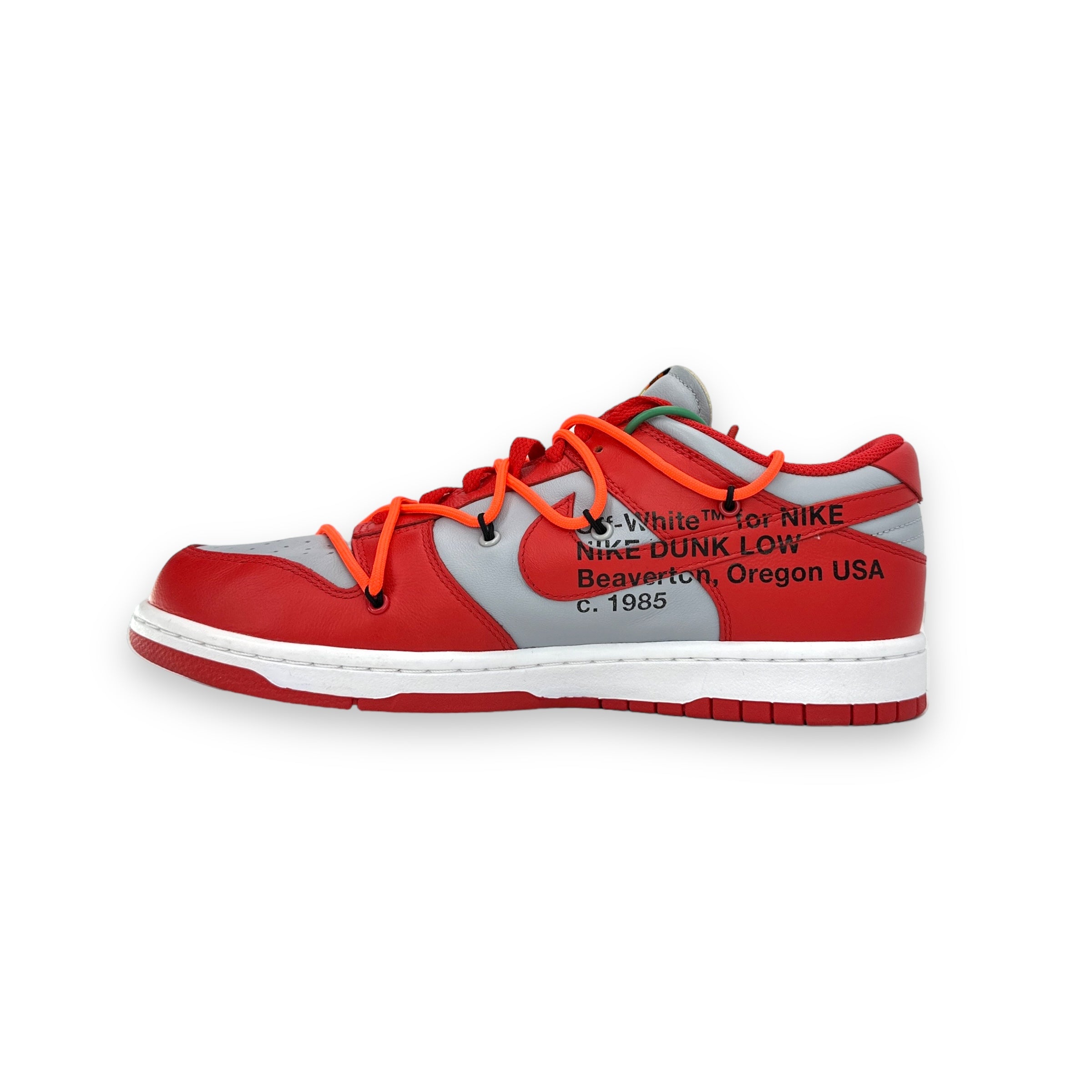 Nike Dunk Low Off-White University Red