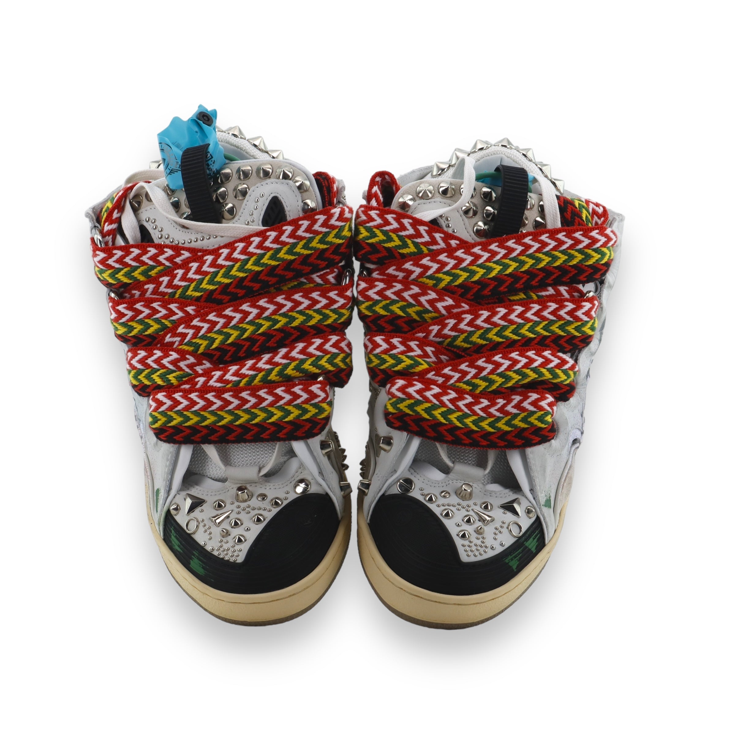 Lanvin Curb Graffiti Sneakers