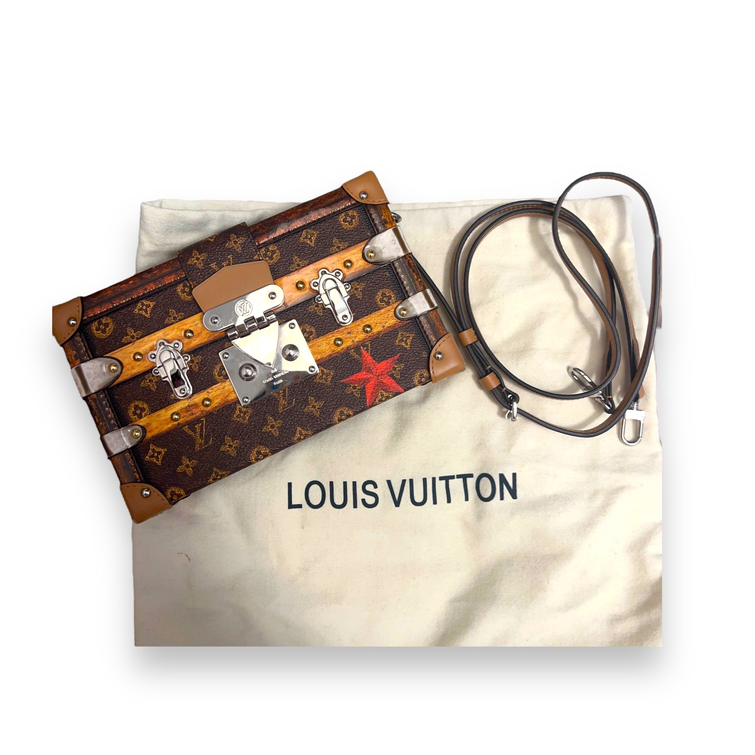 LOUIS VUITTON TRANSFORMED MONOGRAM PETITE MALLE