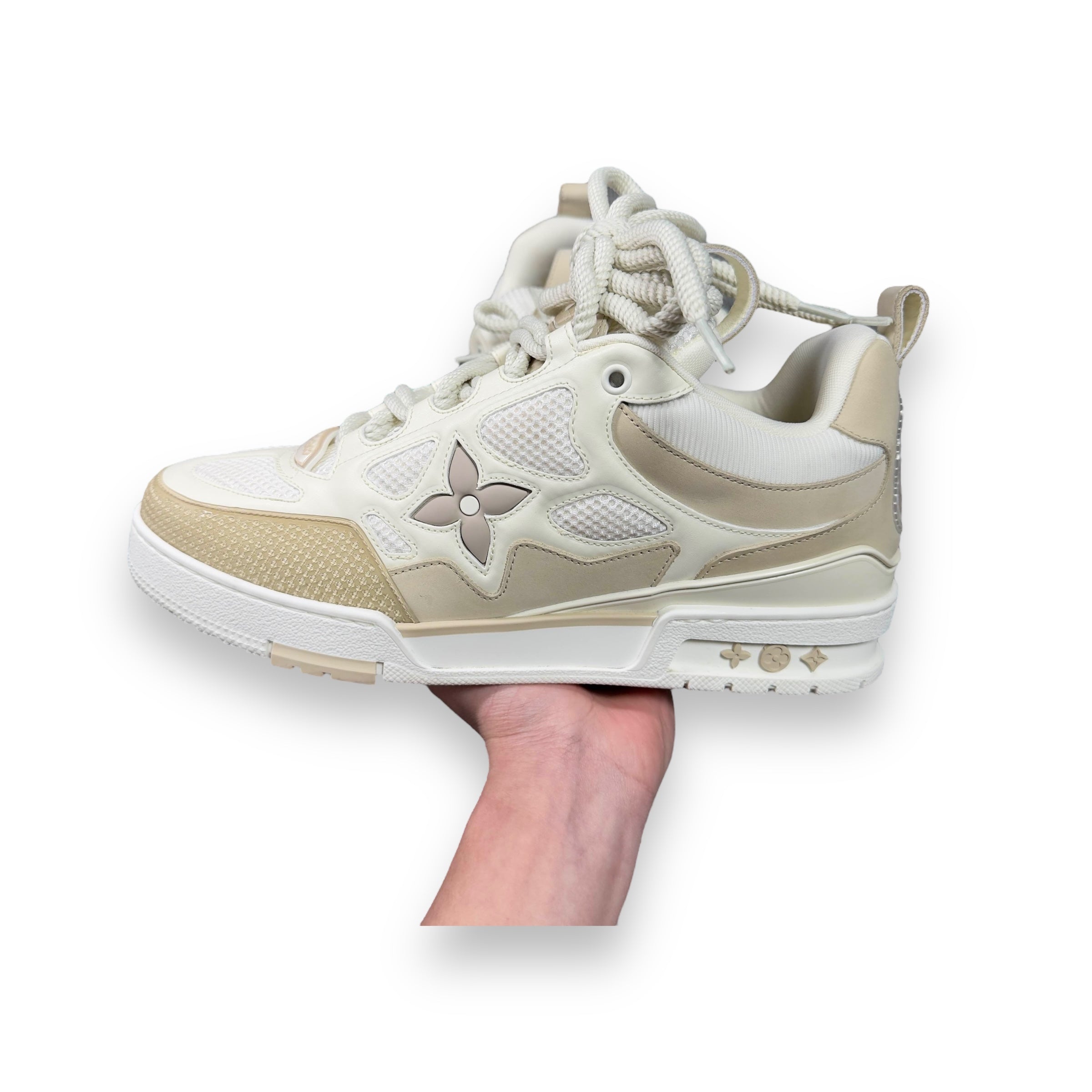 LV Skate Sneaker Beige