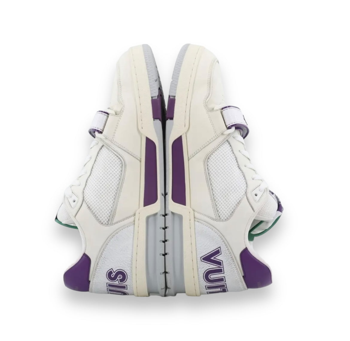LV White/Purple Mesh Trainer