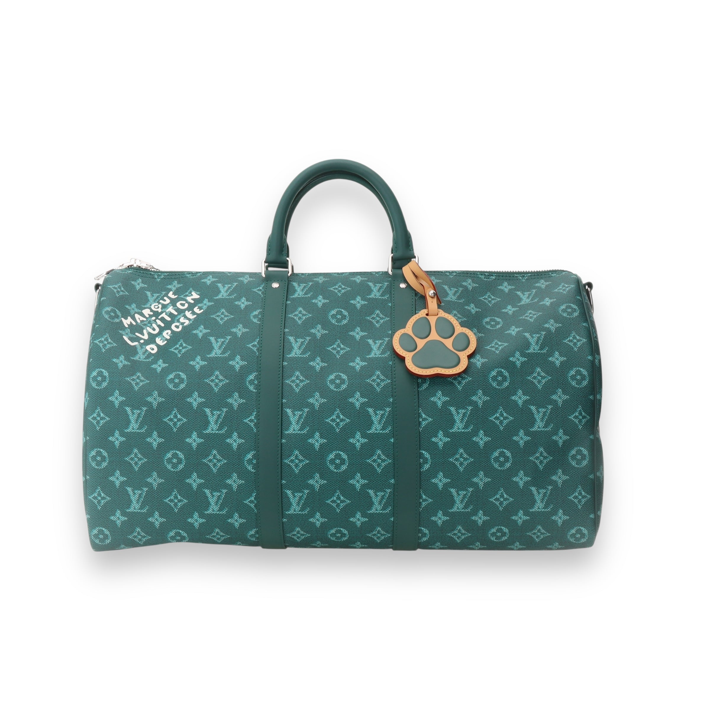 LV Green Keepall 50 Pharrell
