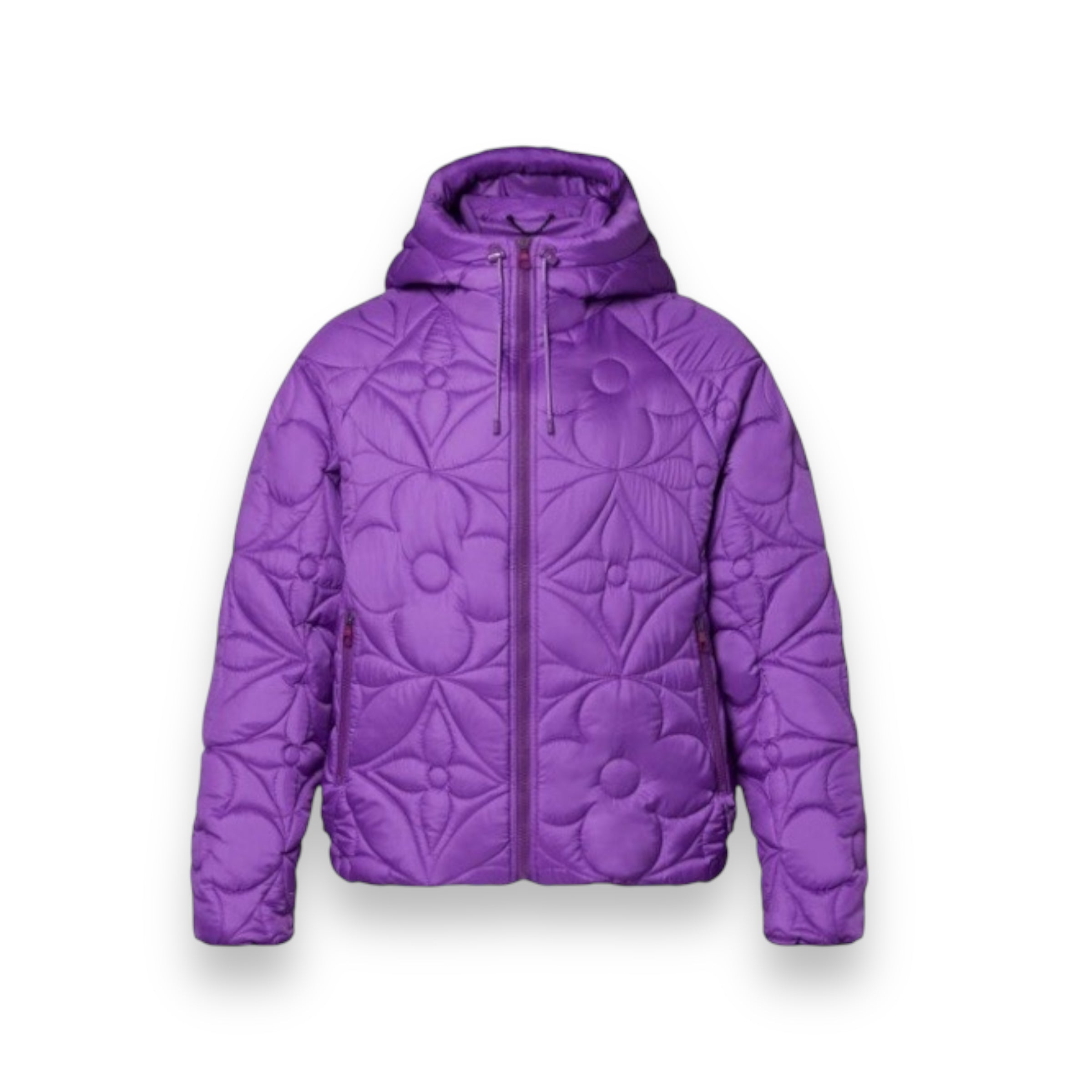 LV Purple Flower LVSE Padded Jacket