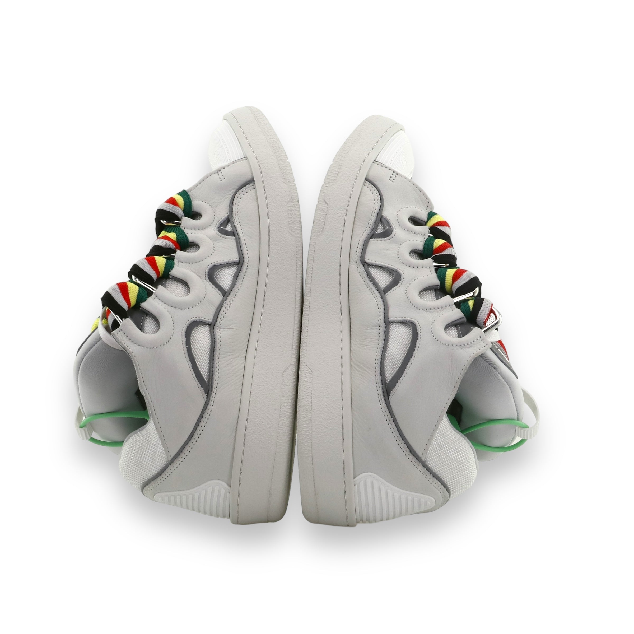 Lanvin Curb White Multi Sneakers