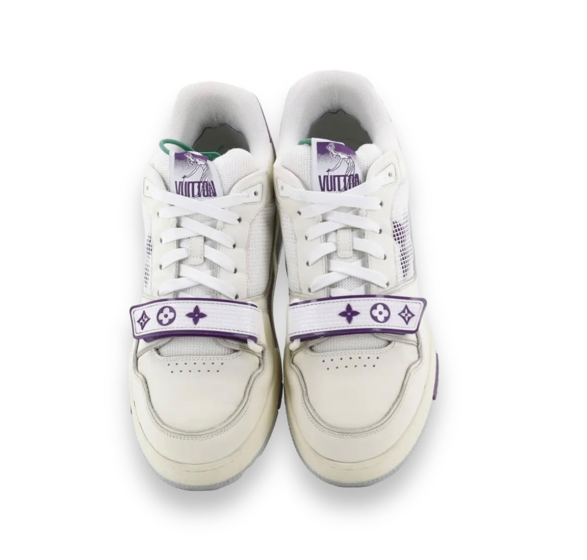LV White/Purple Mesh Trainer