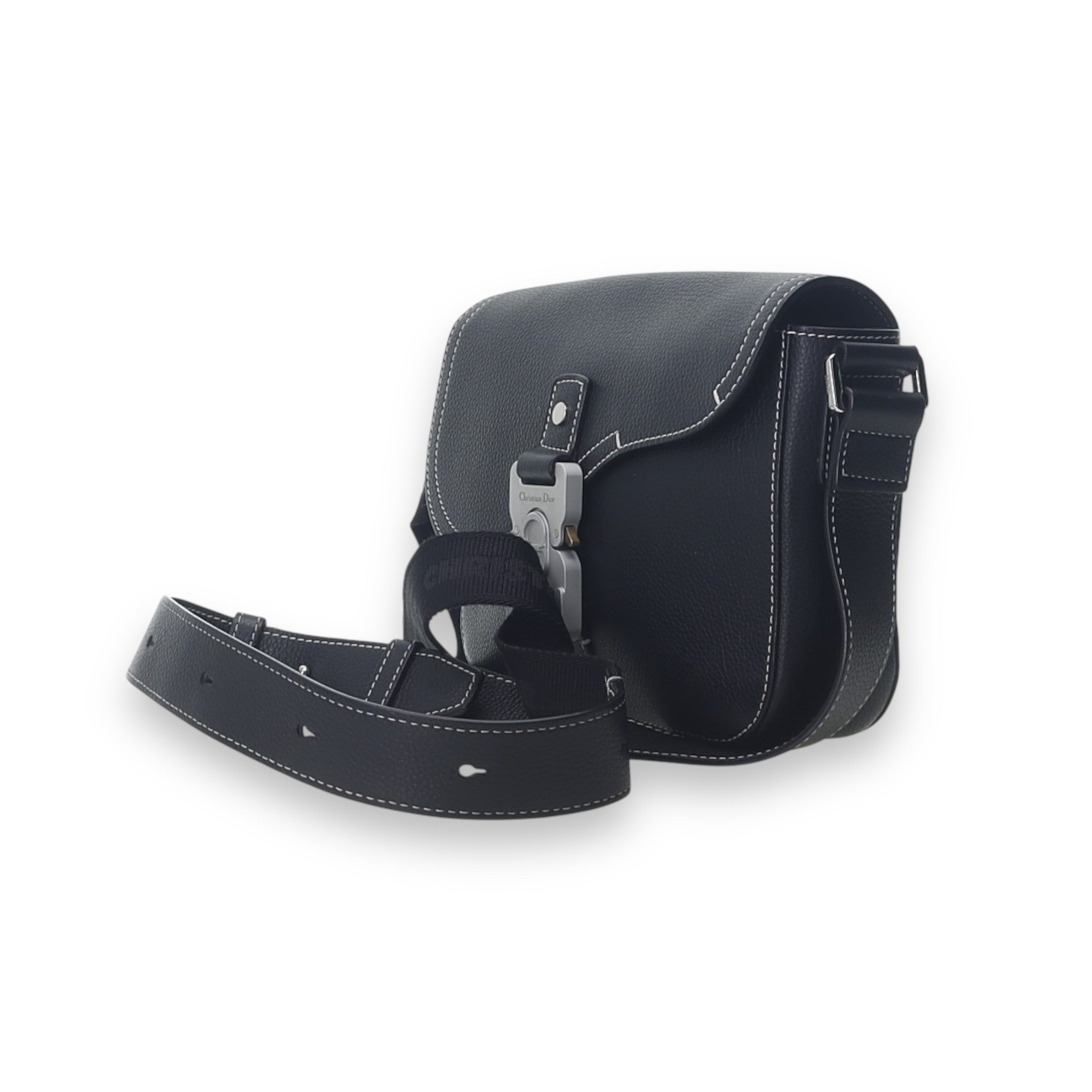 Dior black Saddle Messenger bag