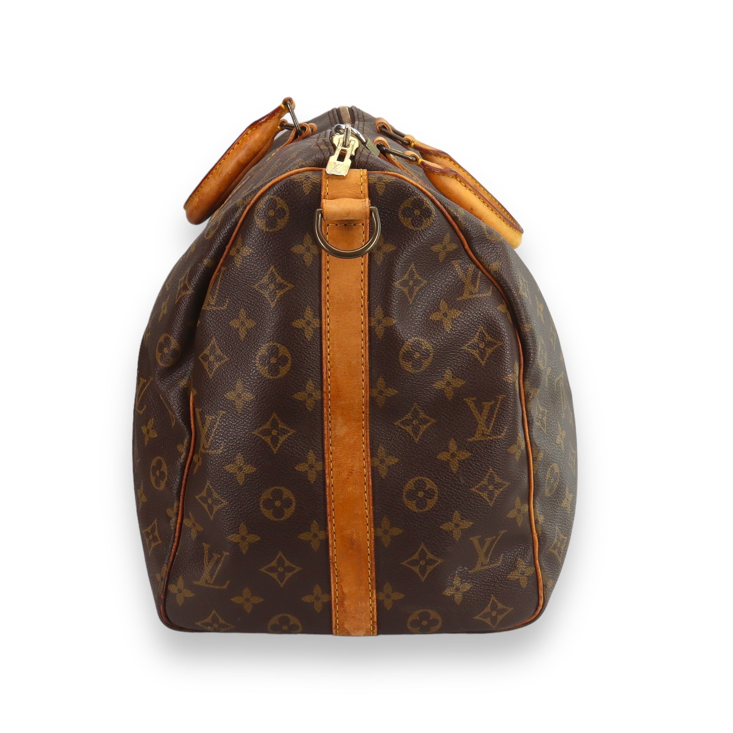 LOUIS VUITTON KEEPALL 50 BROWN DUFFLE BAG