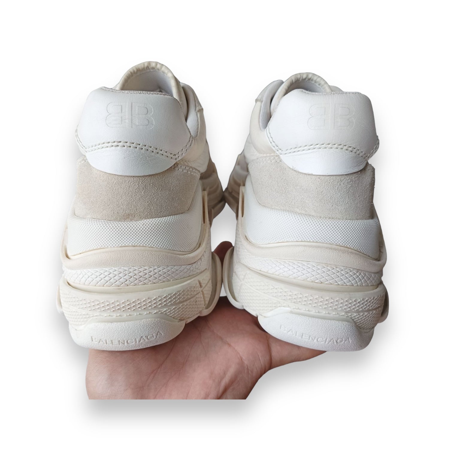 Balenciaga Triple S White Ecru