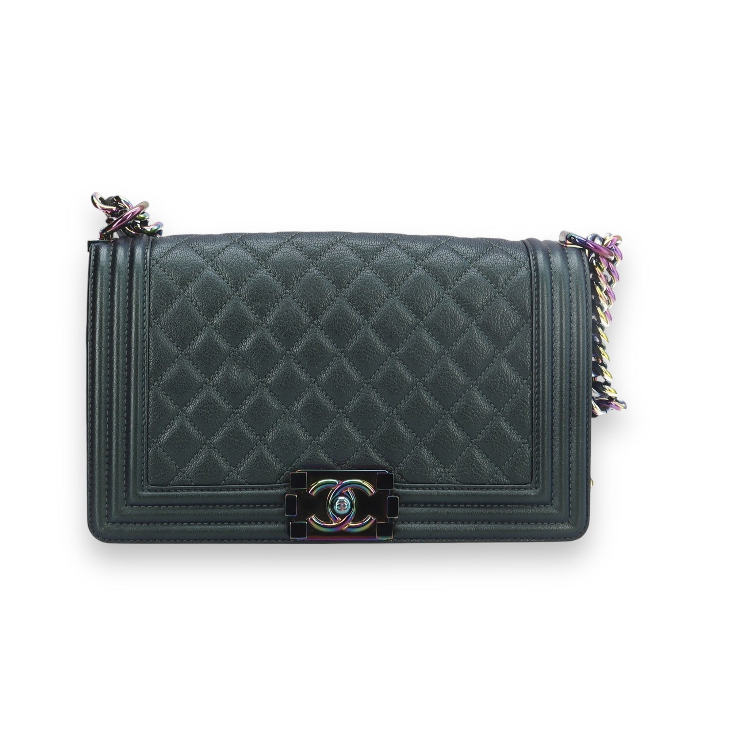 Chanel Medium Iridescent Boy Bag