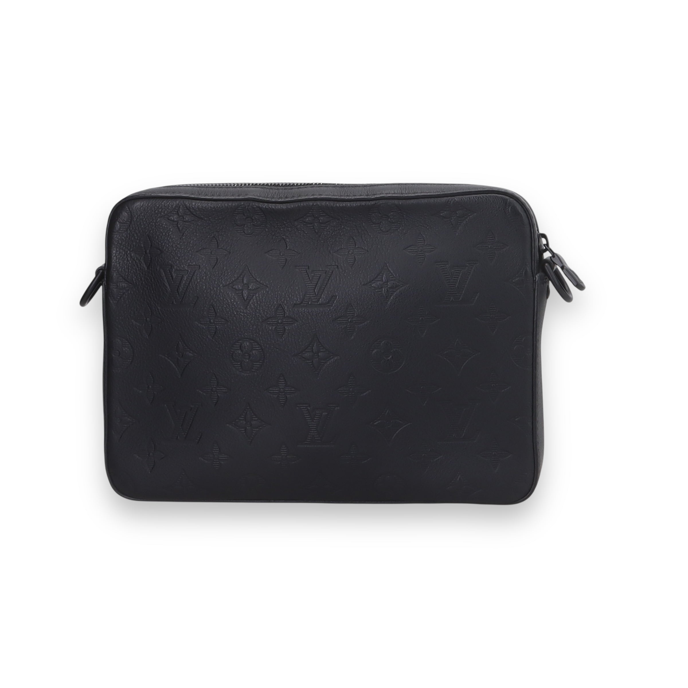 LV Black Monogram Trio Messenger Bag