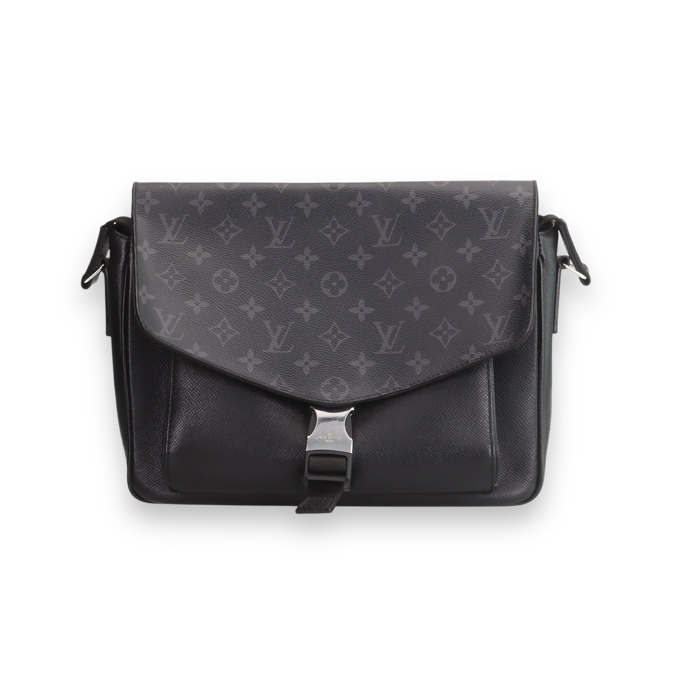 LV Black Messenger Taigarama