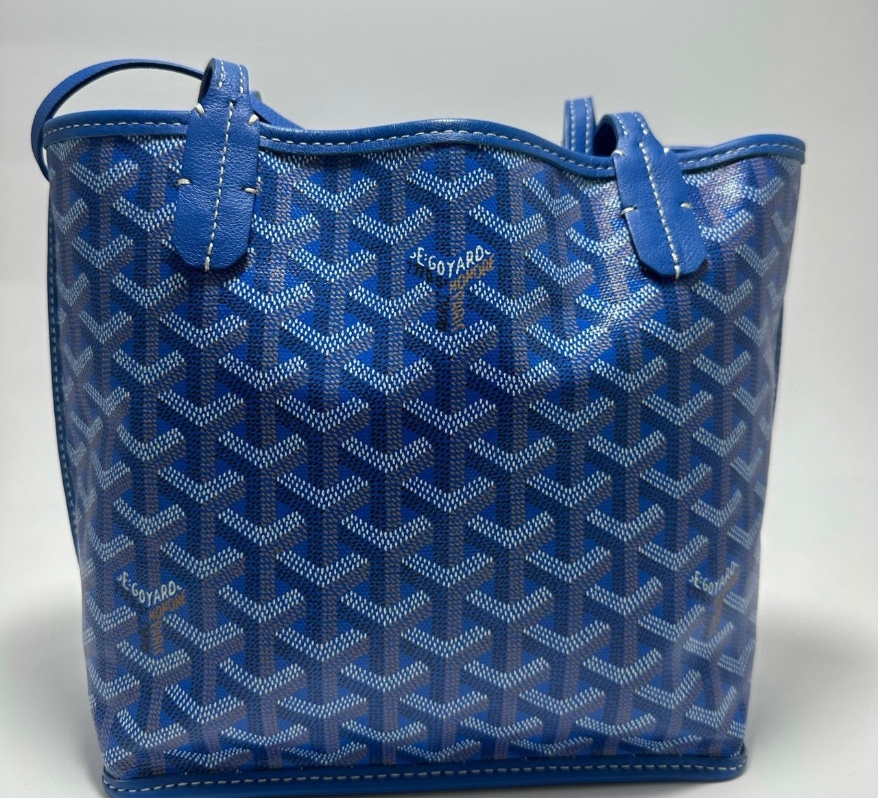 Goyard Anjou Tote Bag Blue